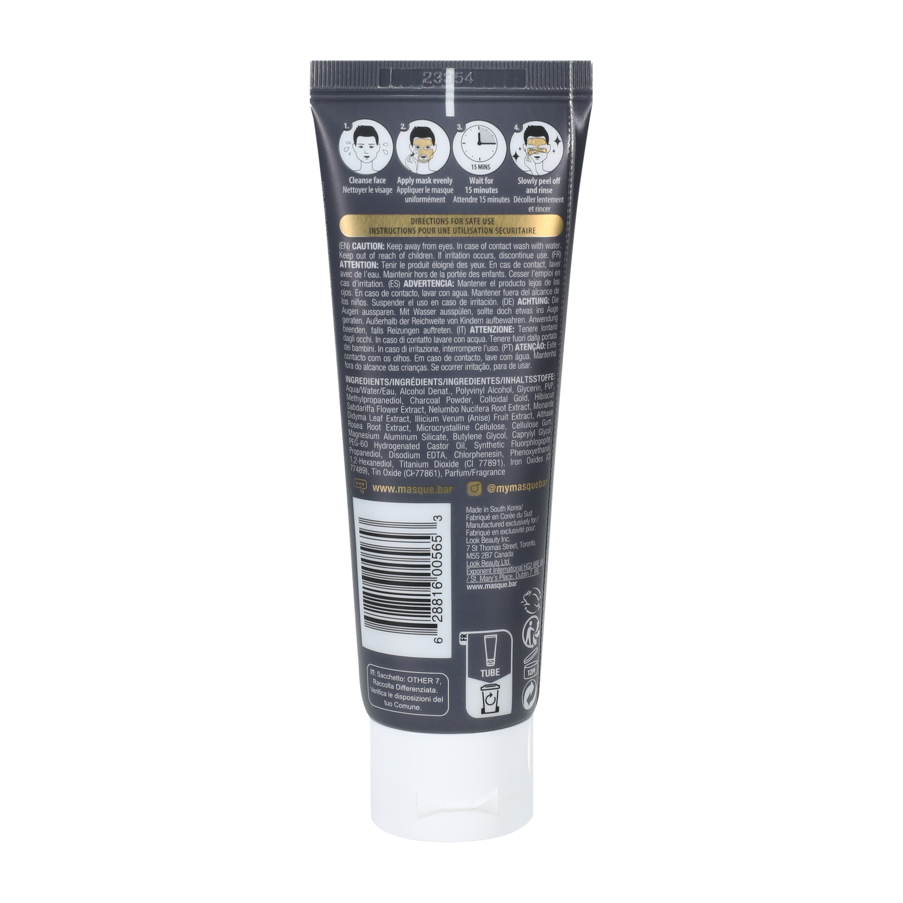 Bandito. By Masque B.A.R Dirty King Peel-Off Mask 2.3oz