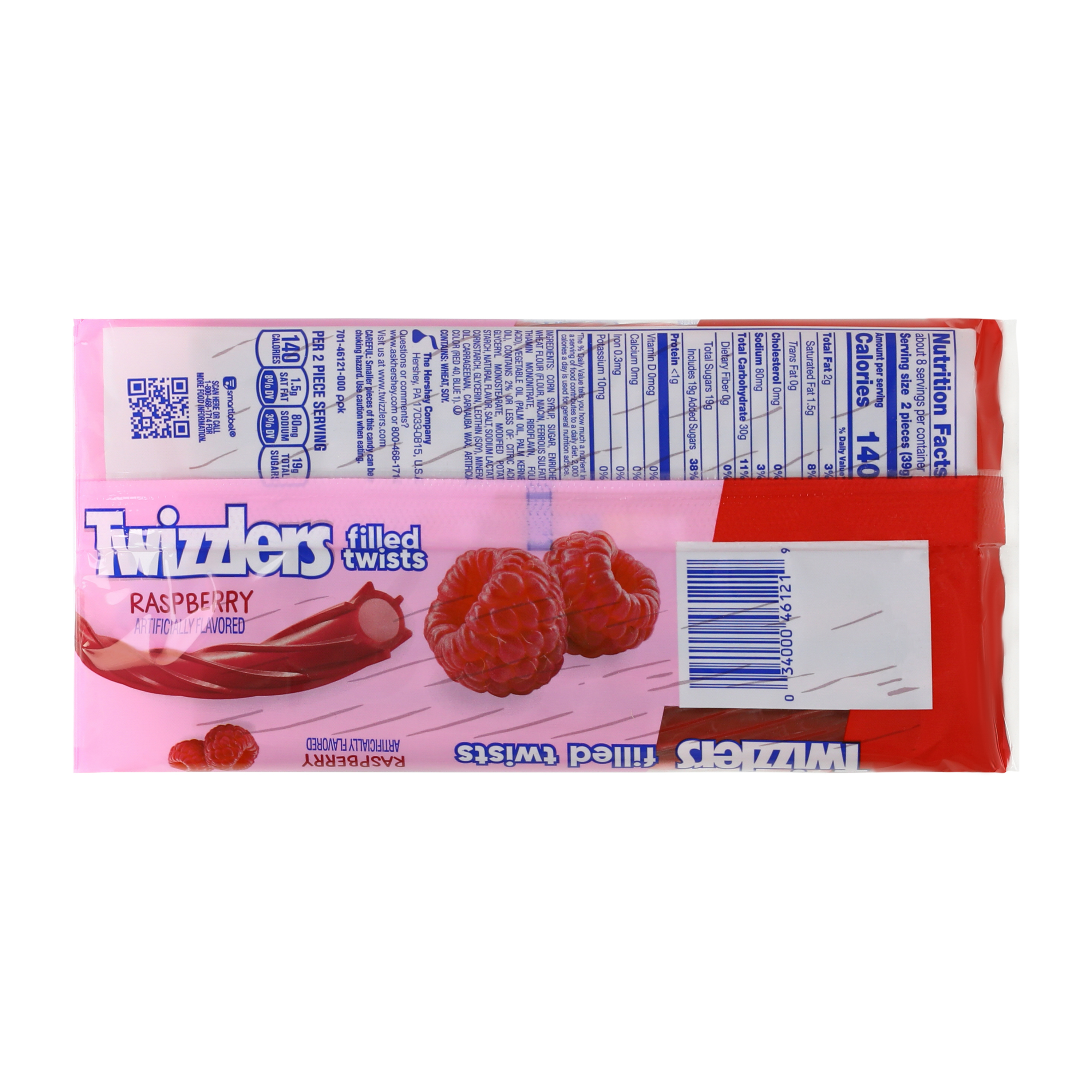 Twizzlers Raspberry Candy 11oz