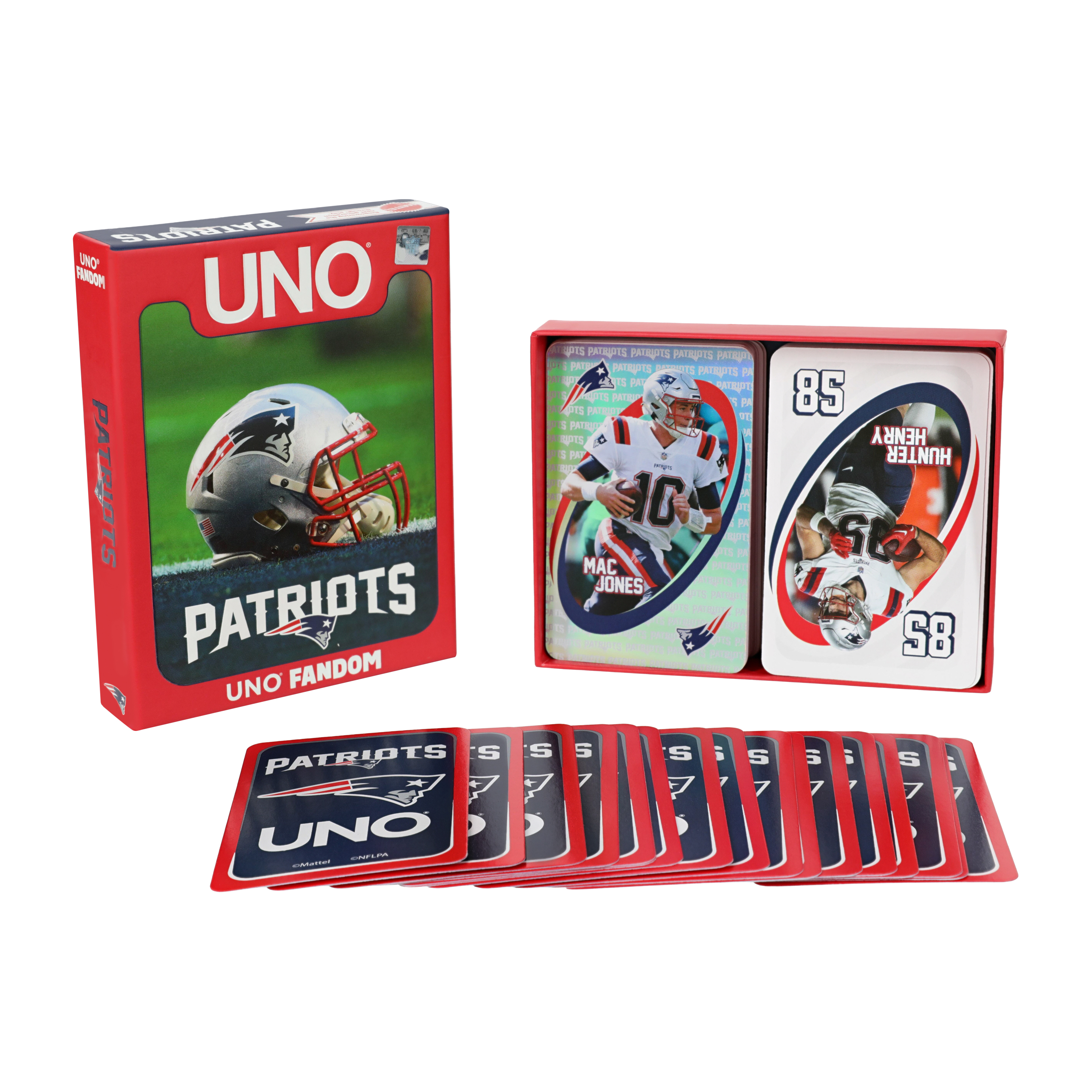 UNO® Fandom NFL Patriots Card Game