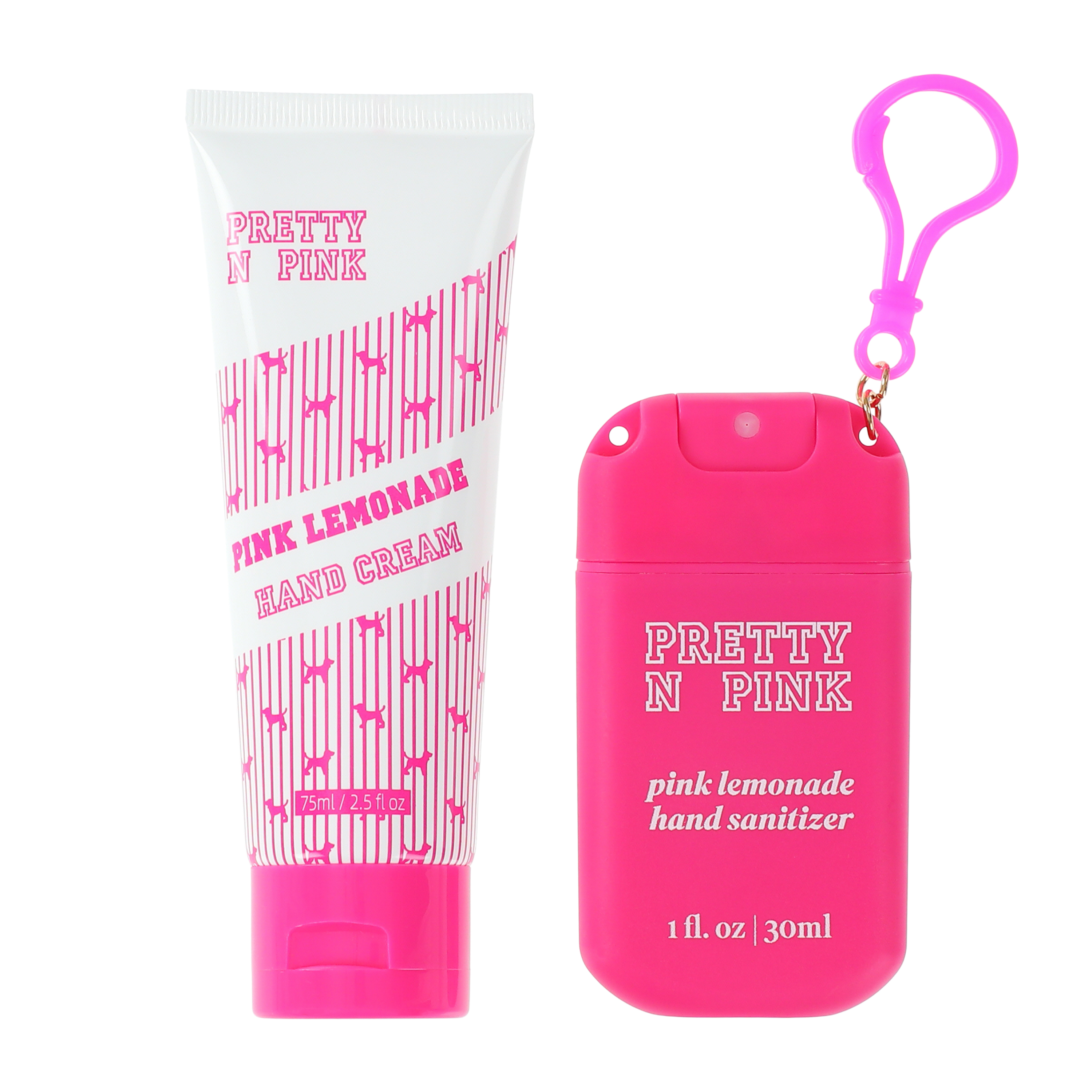 Pretty N Pink Hand Cream & Sanitizer Set