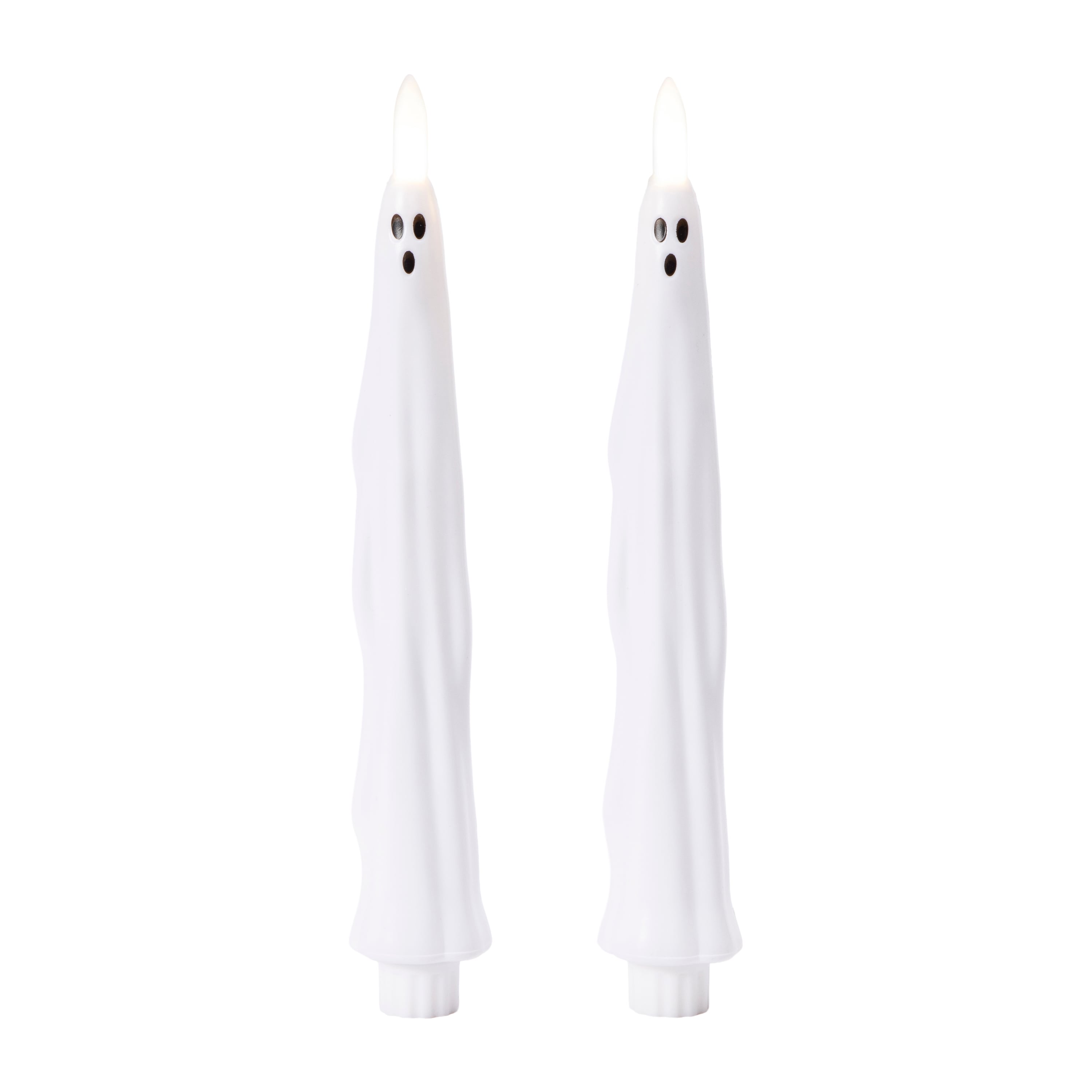 Velas LED Fantasma Conicas 2-Pack pa un Ambiente de Miedo Bacano 2