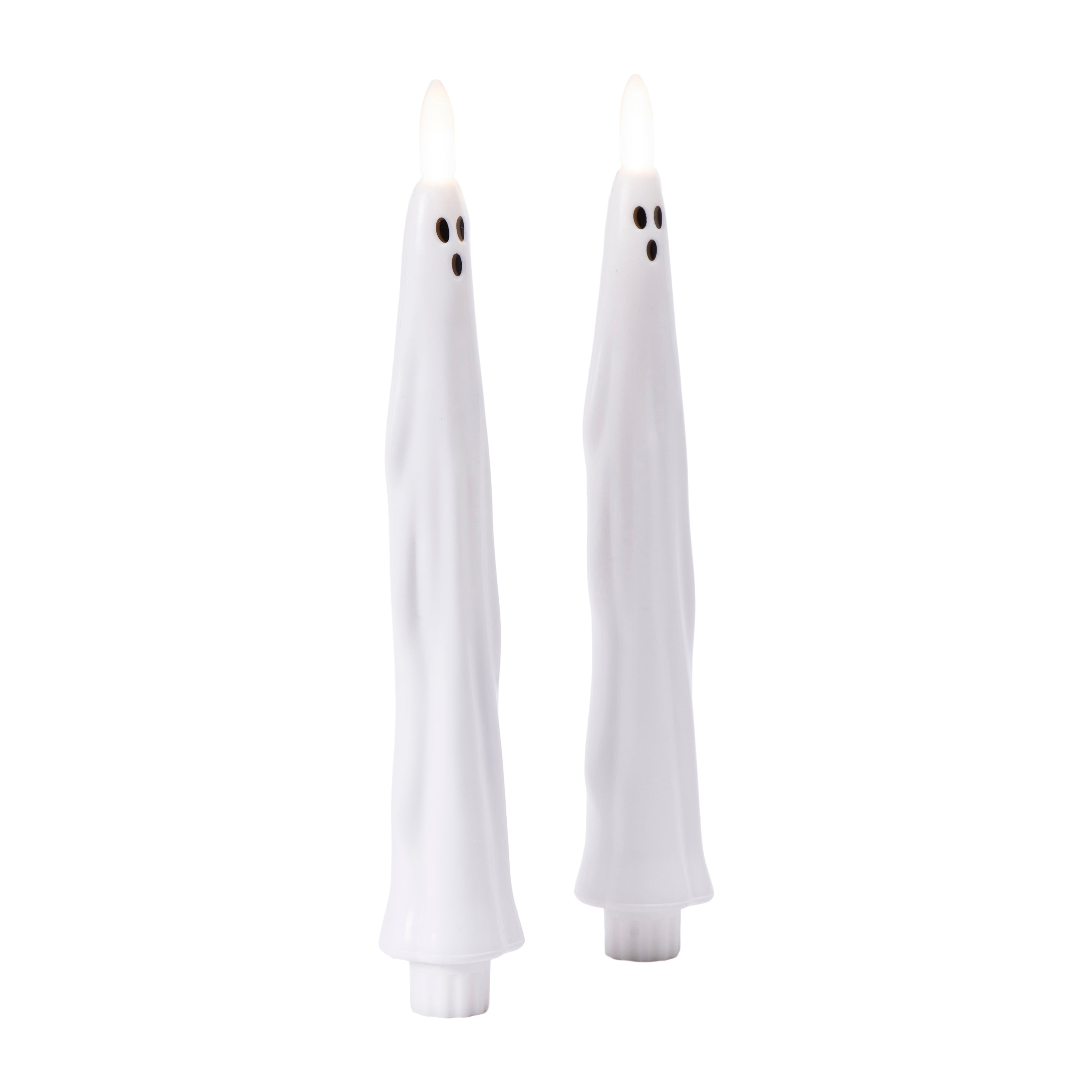 Velas LED Fantasma Conicas 2-Pack pa un Ambiente de Miedo Bacano 3