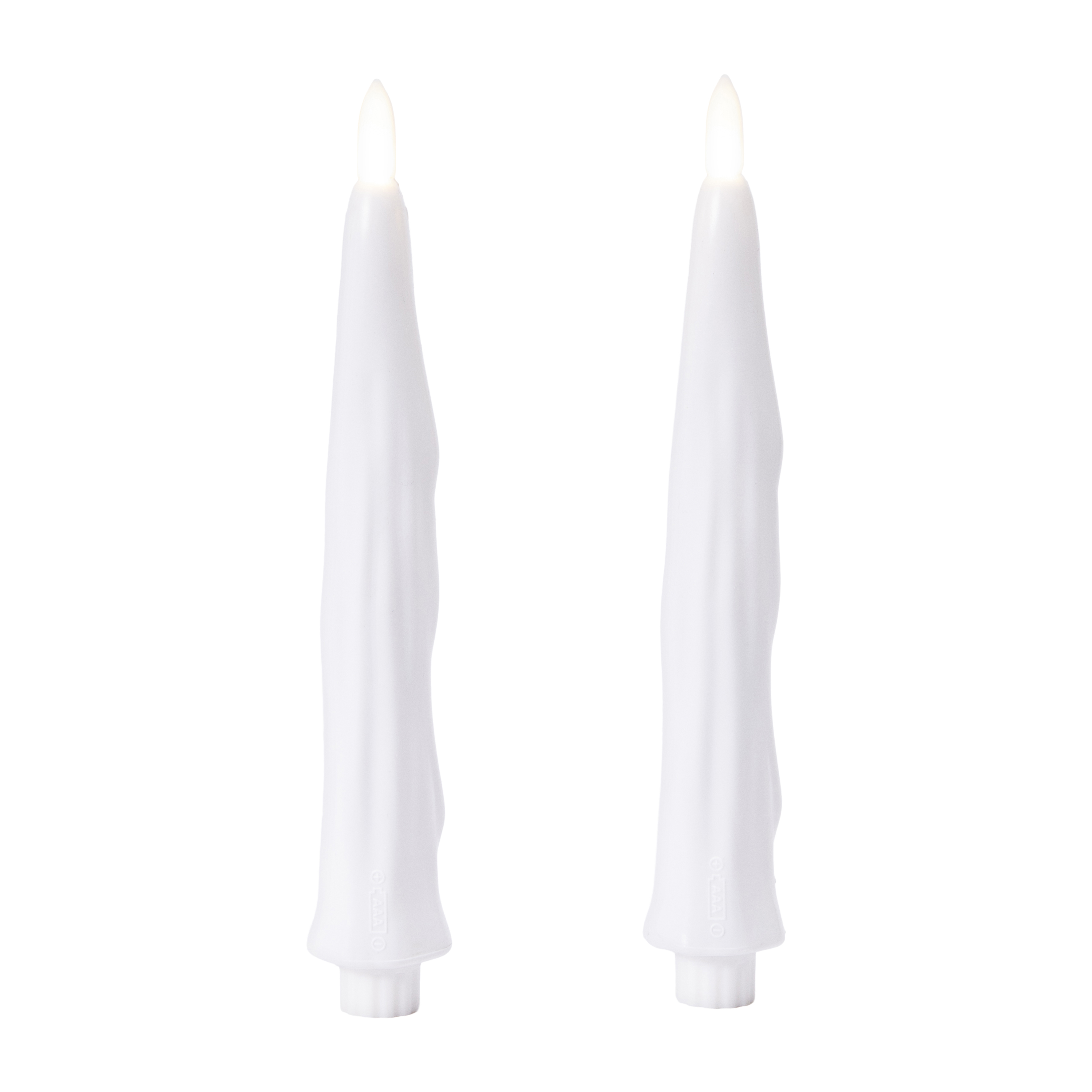 Velas LED Fantasma Conicas 2-Pack pa un Ambiente de Miedo Bacano 4