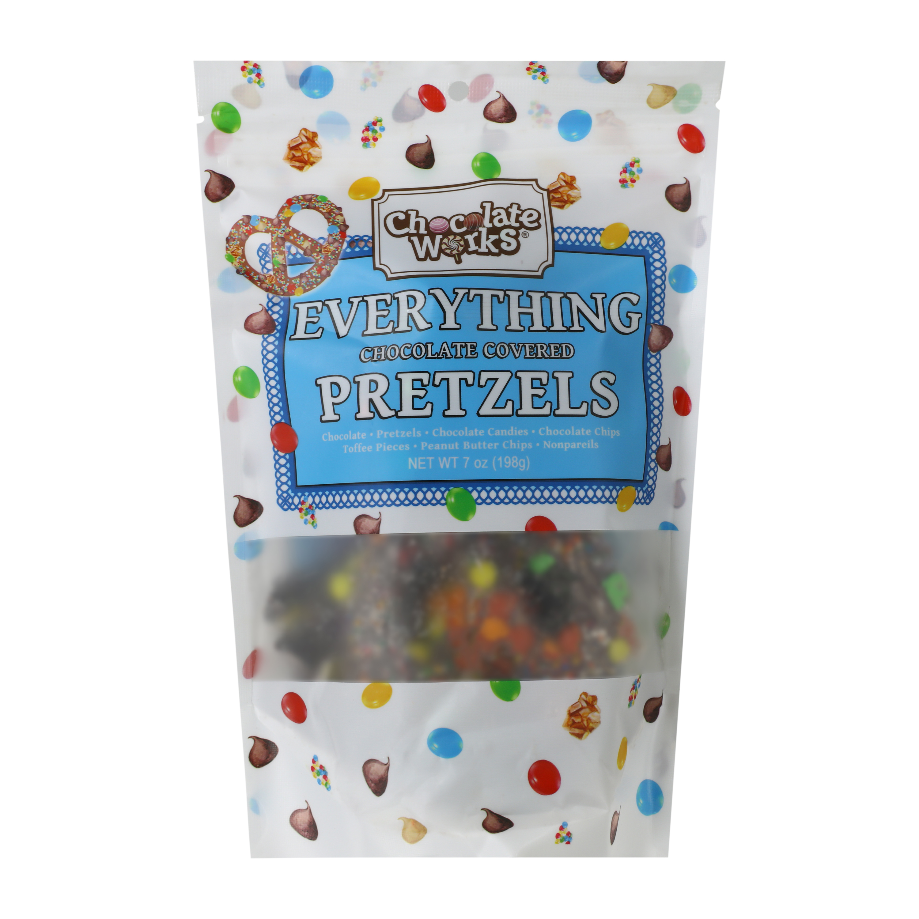 Chocolate Works® Everything Chocolate Covered Pretzels 7oz