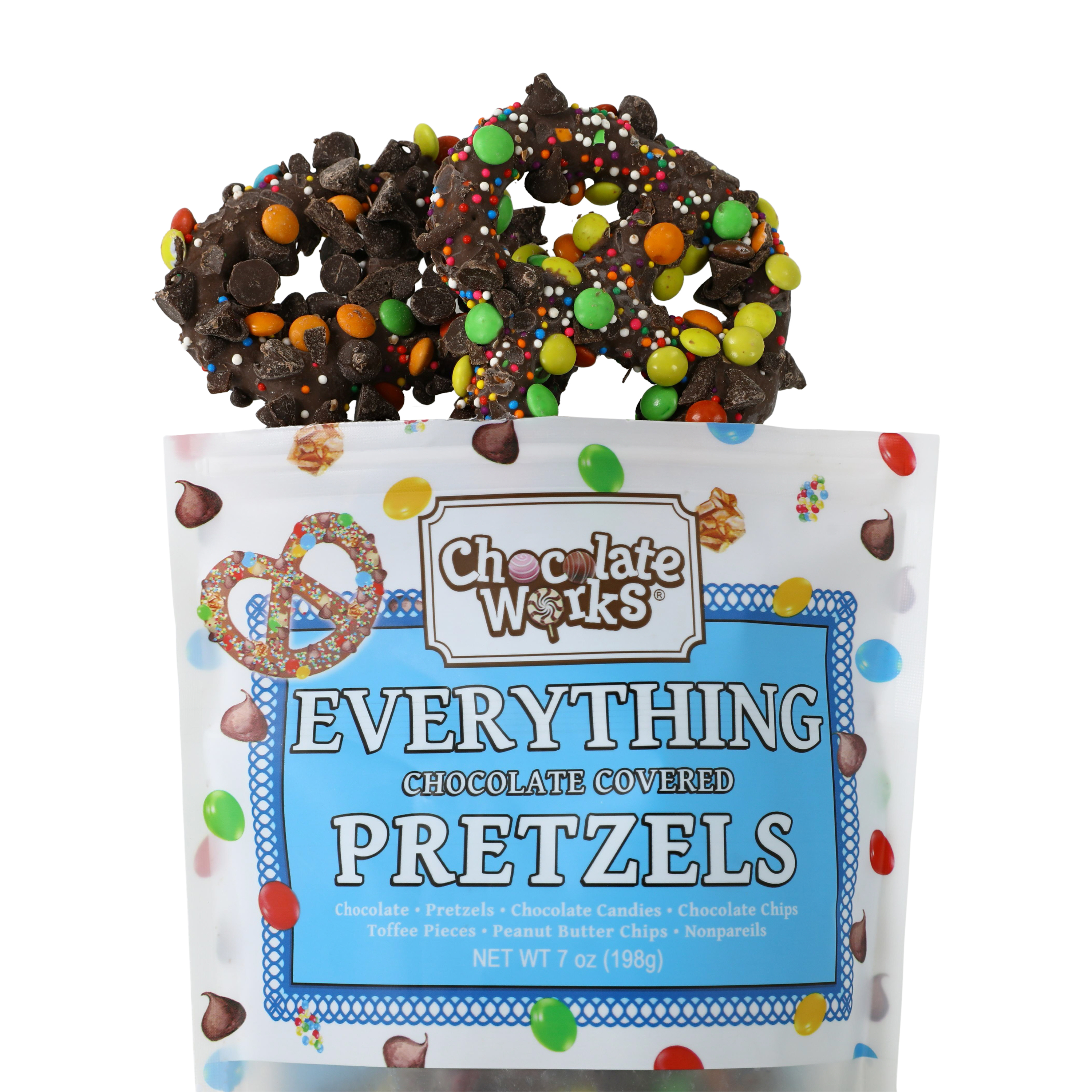 Chocolate Works® Everything Chocolate Covered Pretzels 7oz