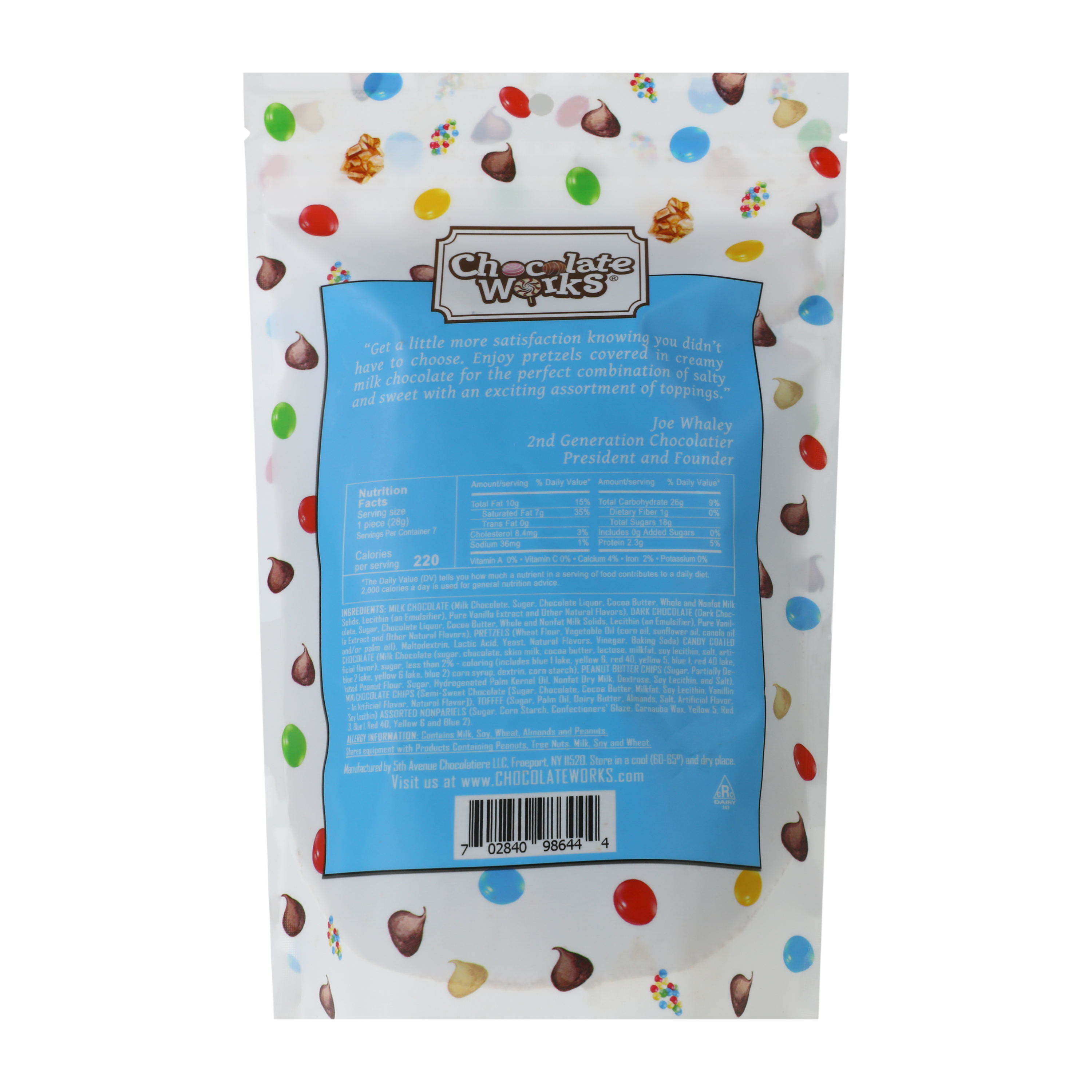 Chocolate Works® Everything Chocolate Covered Pretzels 7oz