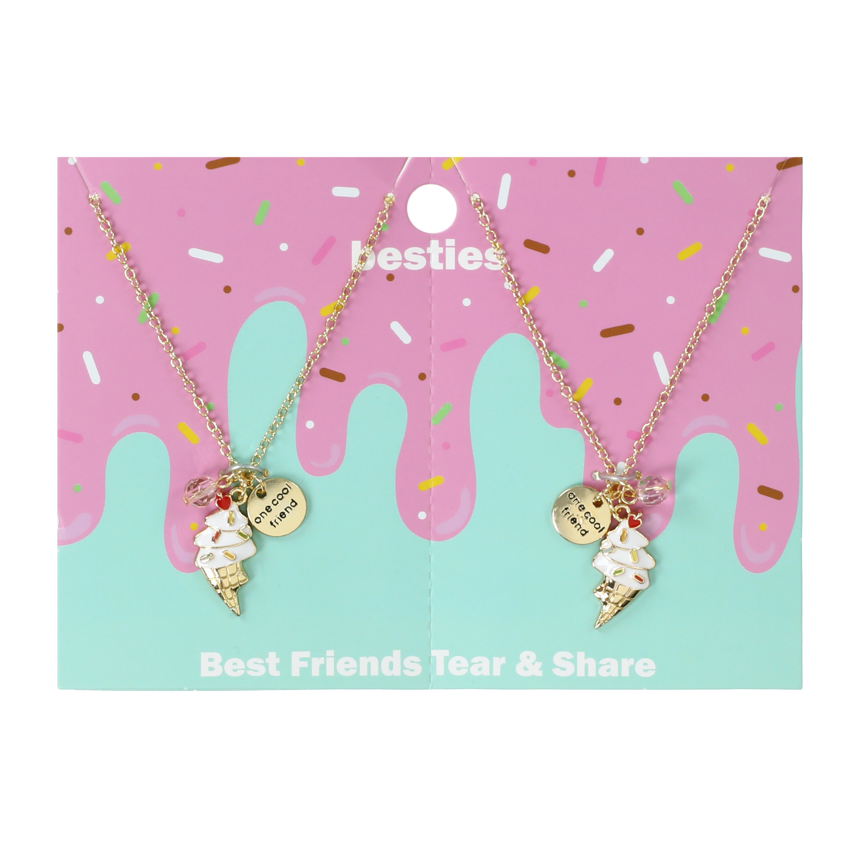 Best Friends Tear & Share Necklace | Five Below