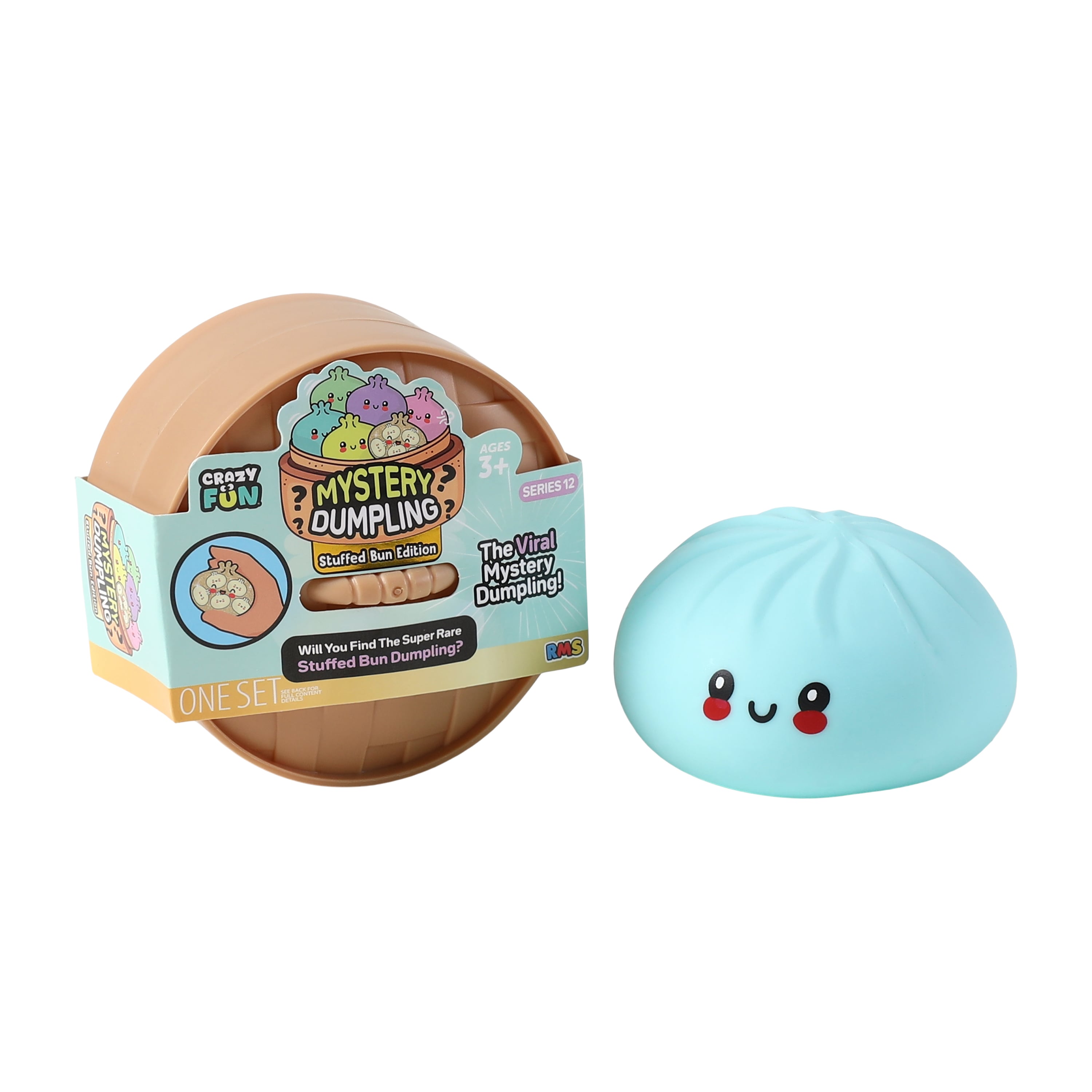 Crazy Fun® Mystery Stuffed Squishy Bun Edition (Styles May Vary)