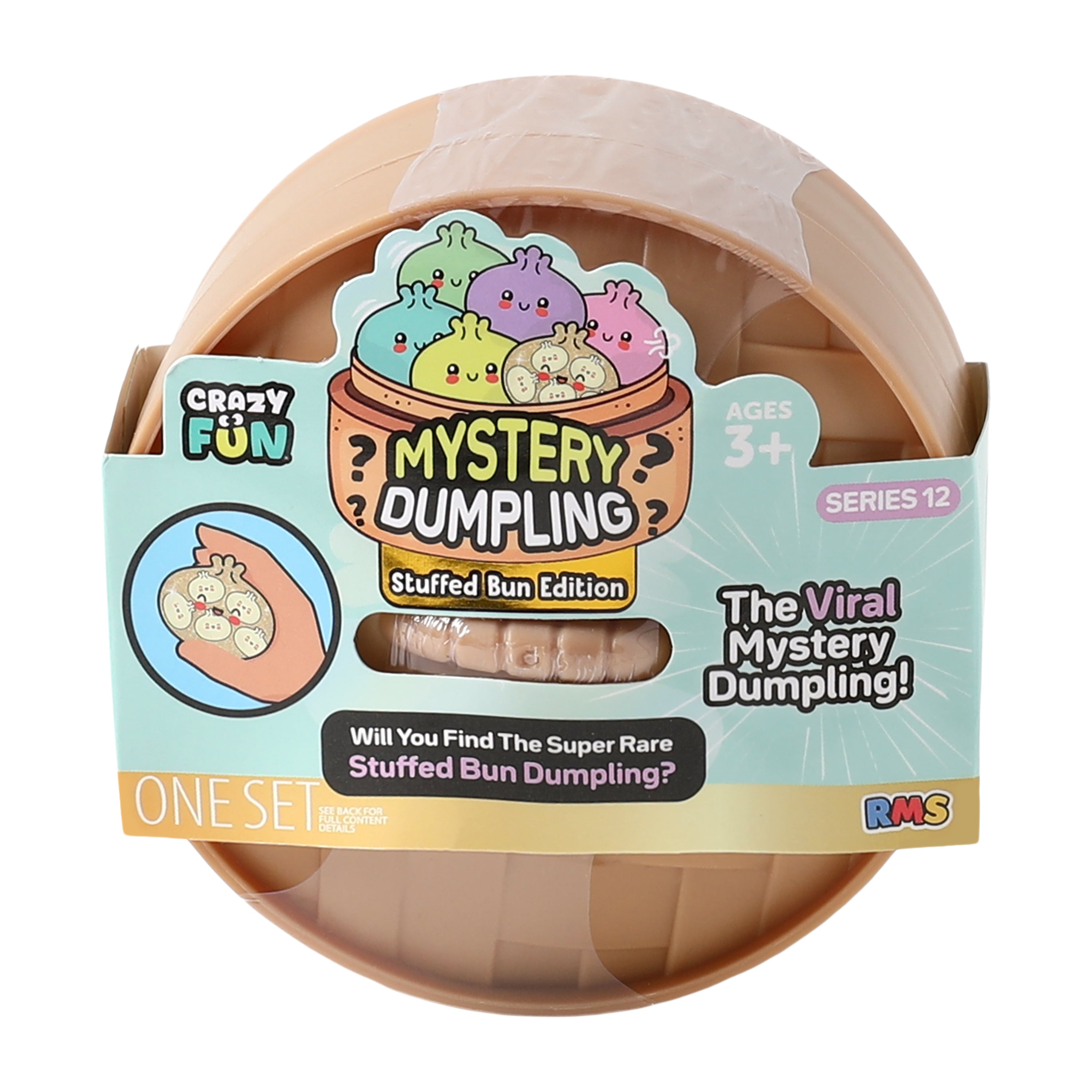 Crazy Fun® Mystery Stuffed Squishy Bun Edition (Styles May Vary)