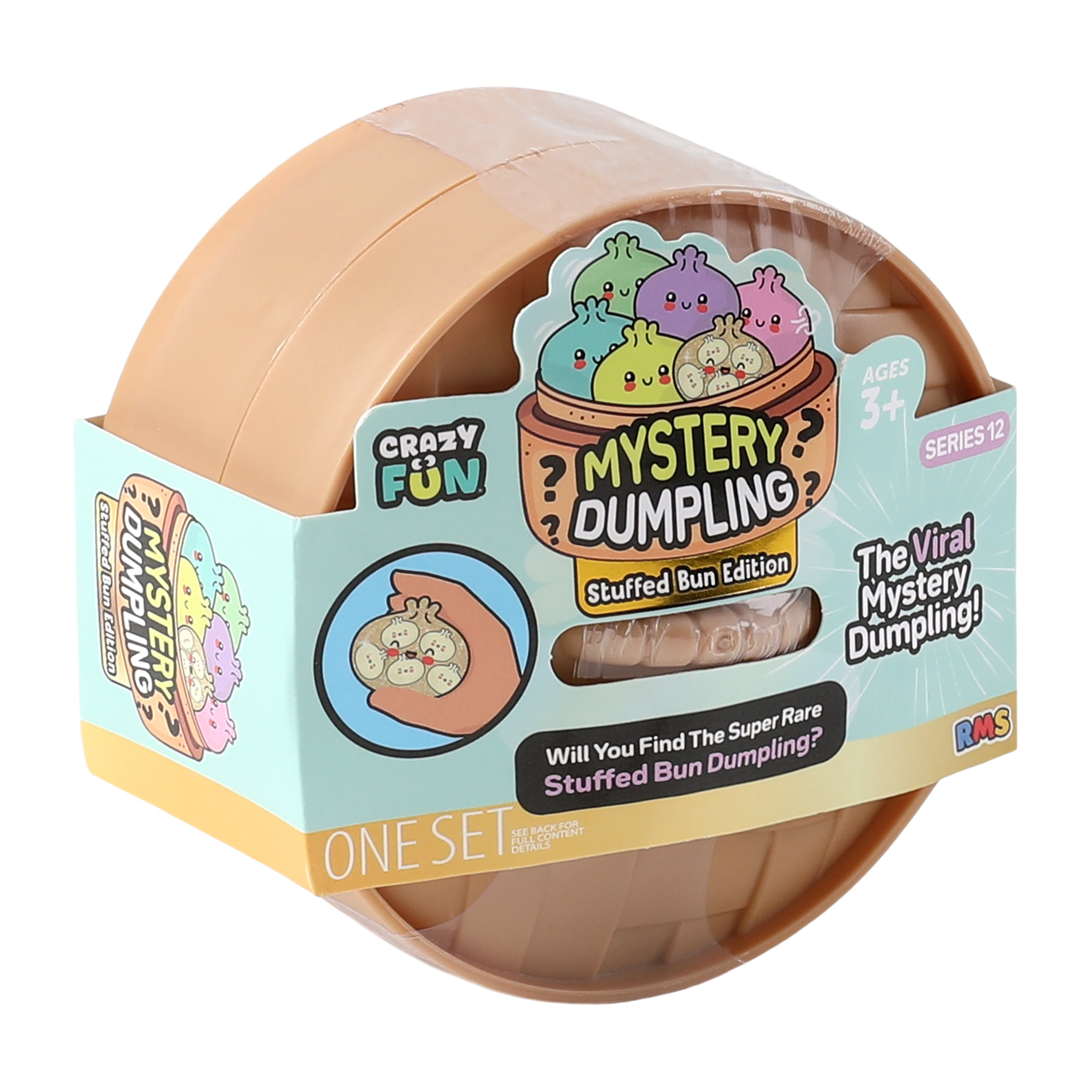 Crazy Fun® Mystery Stuffed Squishy Bun Edition (Styles May Vary)