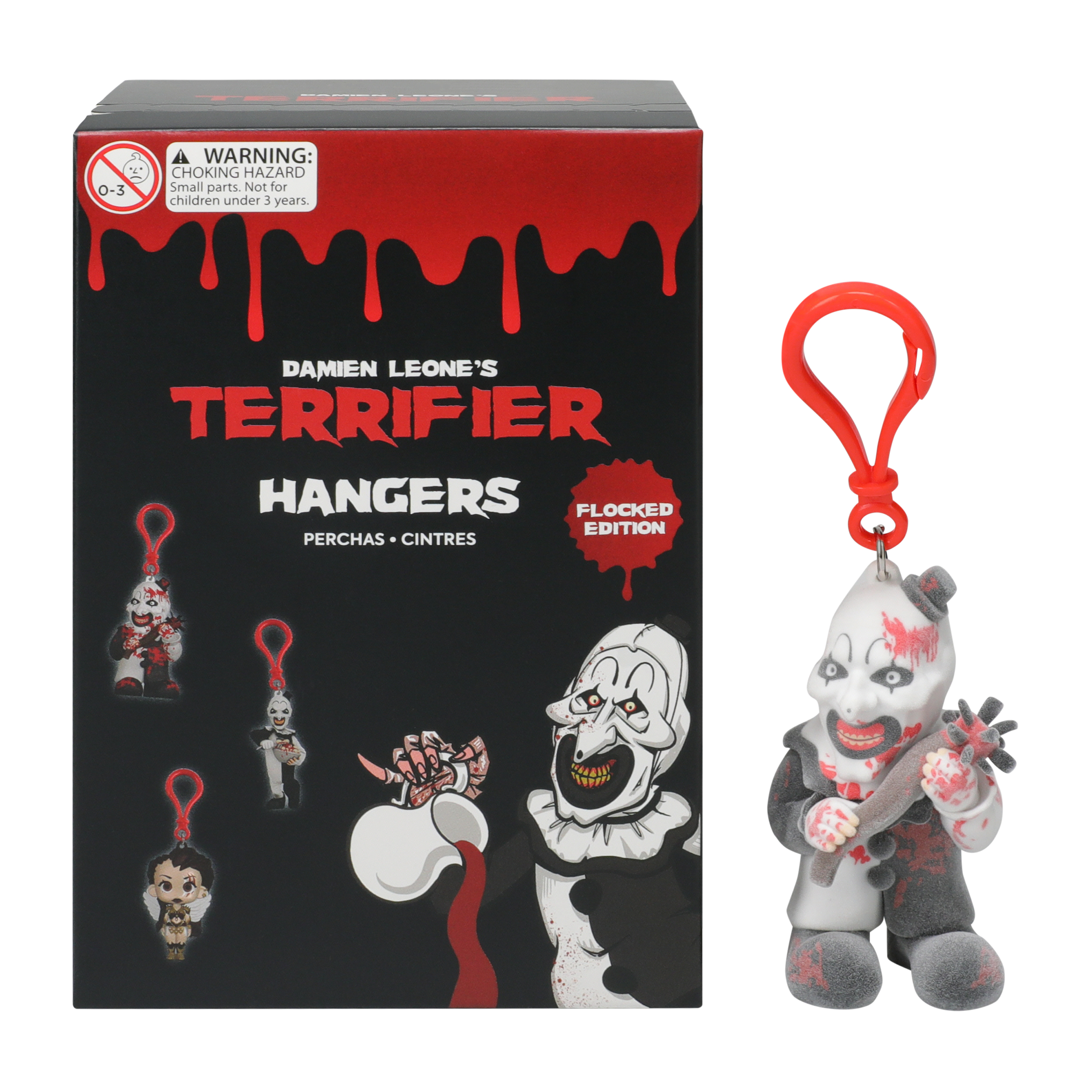 Damien Leone's Terrifier Flocked Edition Hangers (Styles May Vary)