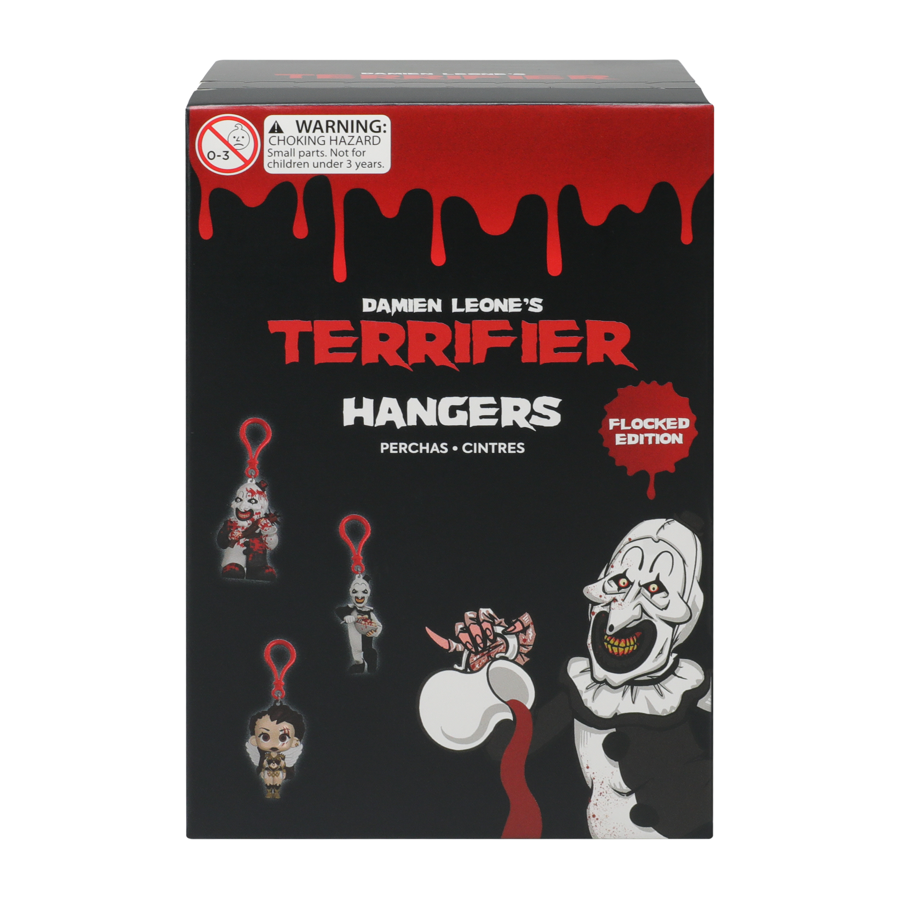 Damien Leone's Terrifier Flocked Edition Hangers (Styles May Vary)