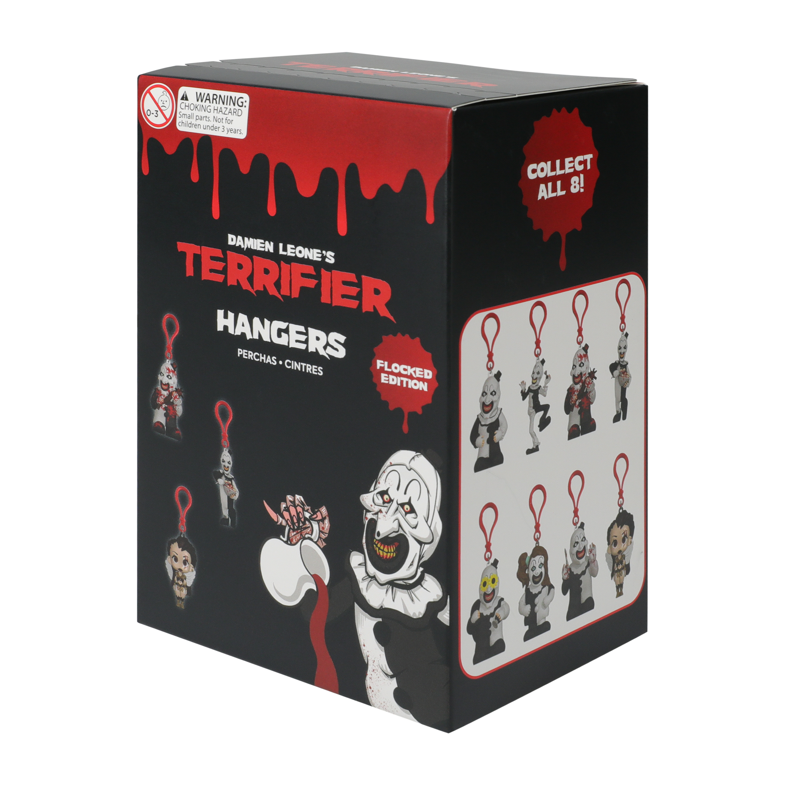 Damien Leone's Terrifier Flocked Edition Hangers (Styles May Vary)