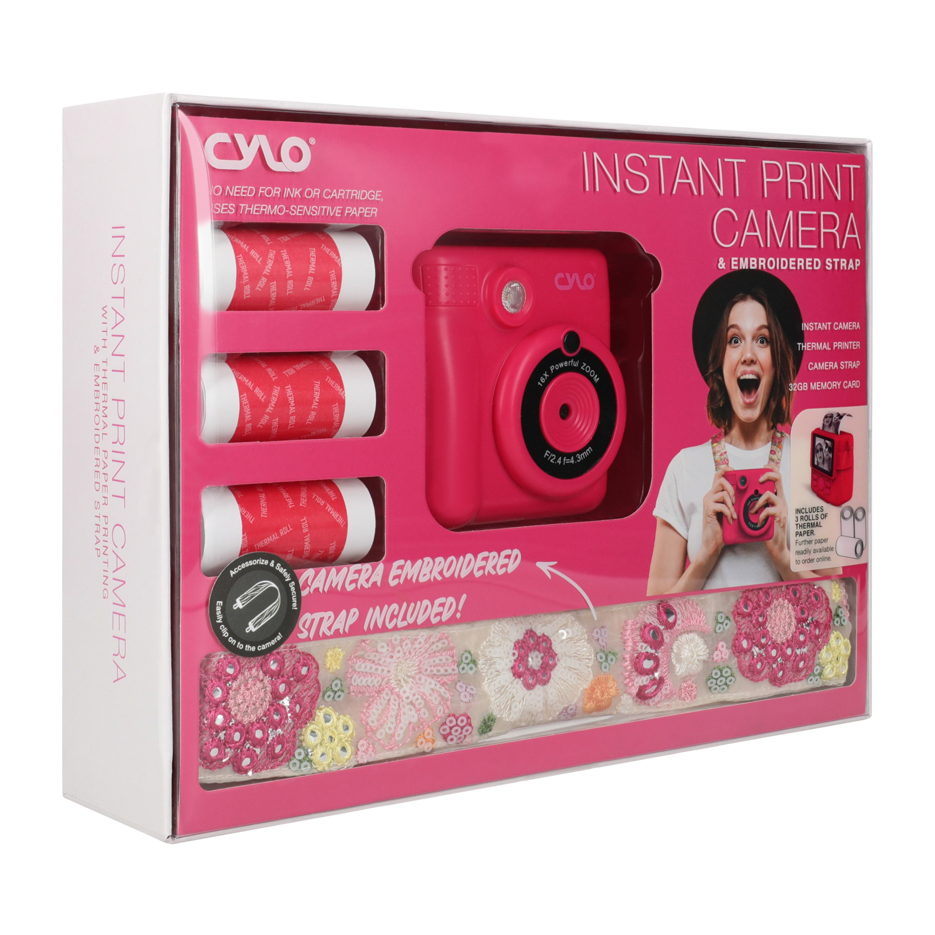 Cylo® Instant Print Camera Set