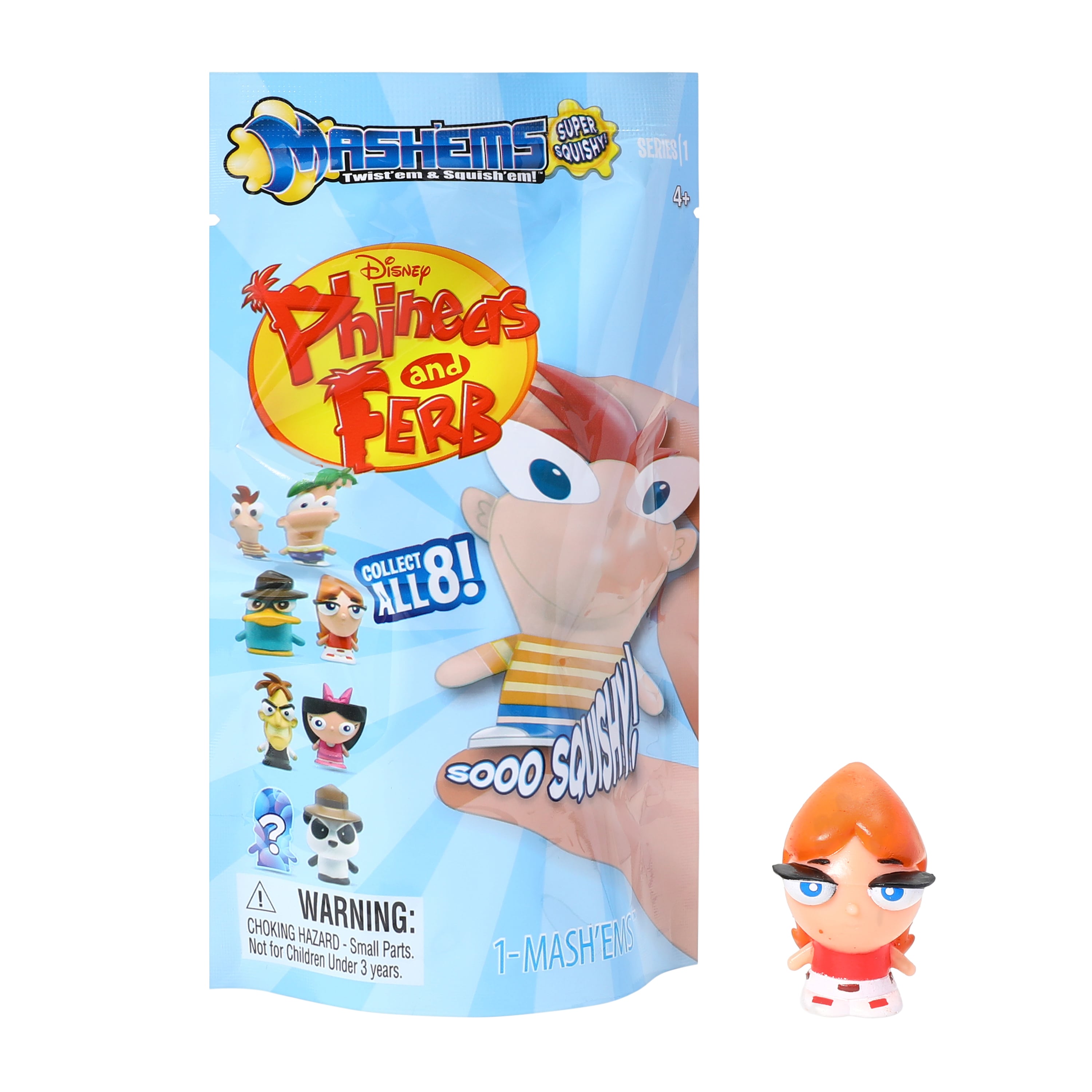 Disney Phineas Y Ferb Mashems Sorpresa Coleccionable (Estilos Variados) 2