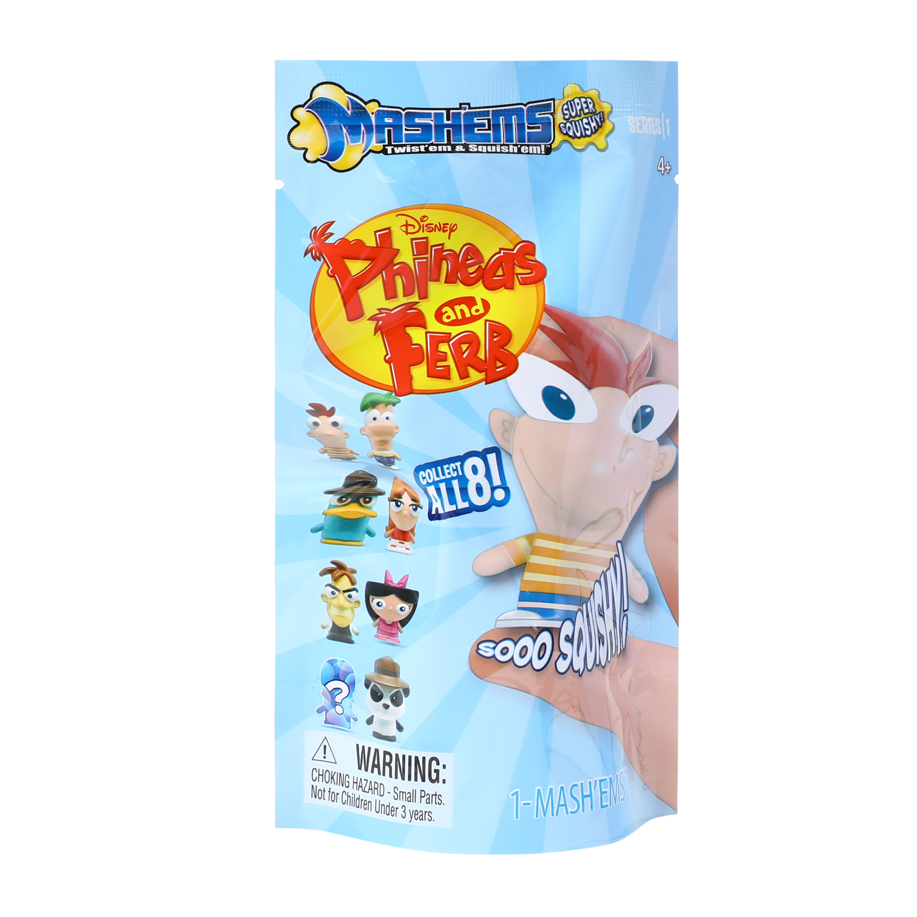 Disney Phineas Y Ferb Mashems Sorpresa Coleccionable (Estilos Variados) 3