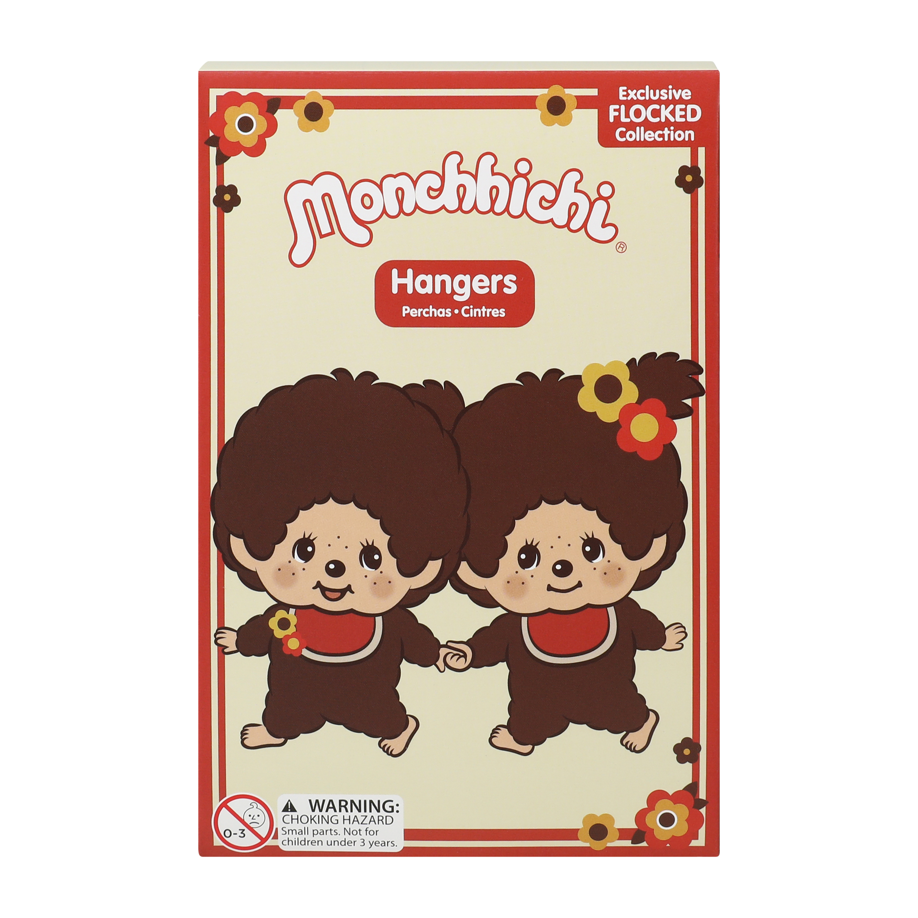 Monchhichi® Hangers Exclusive Flocked Collection (Styles May Vary)