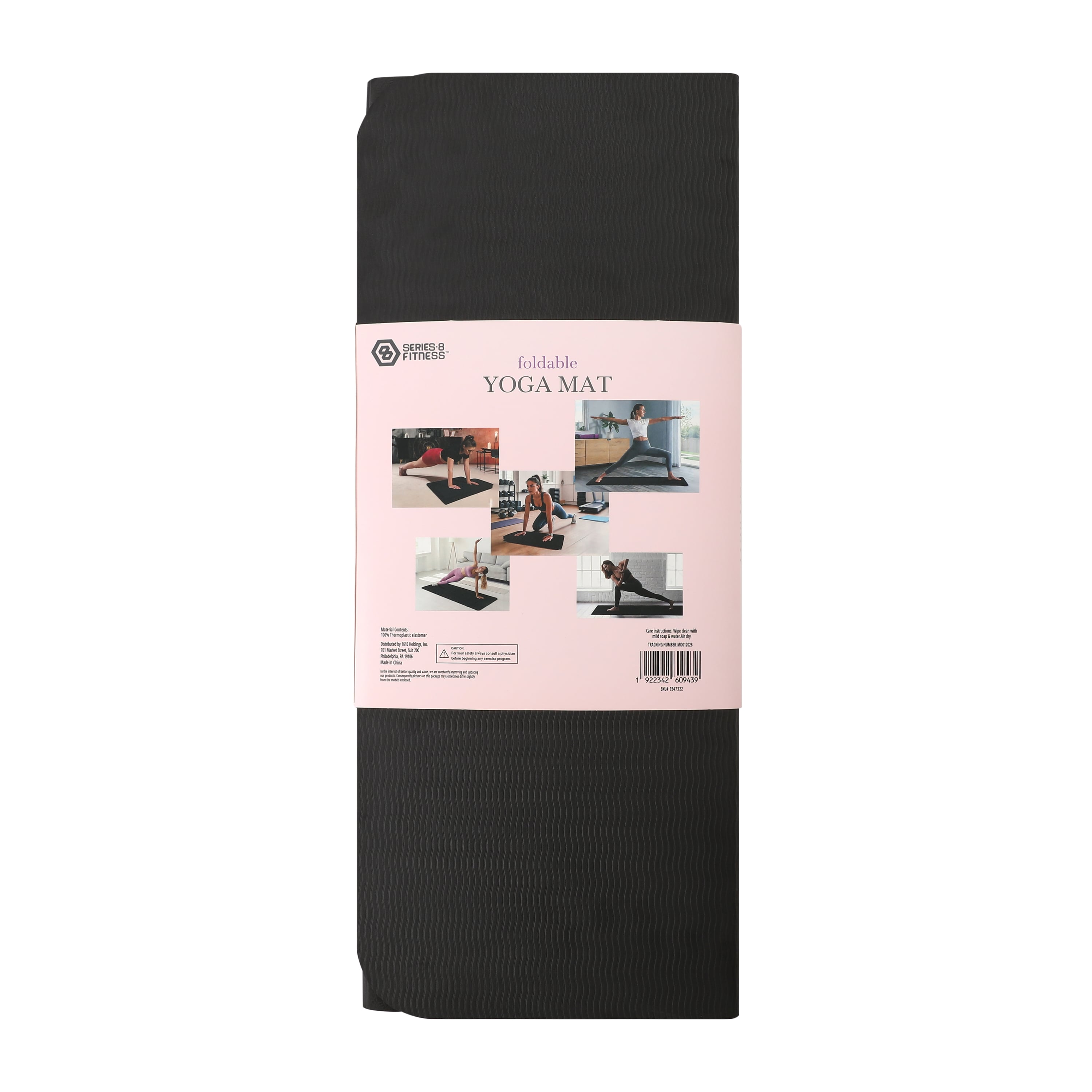 Series-8 Fitness™ Foldable Yoga Mat 69inx24in