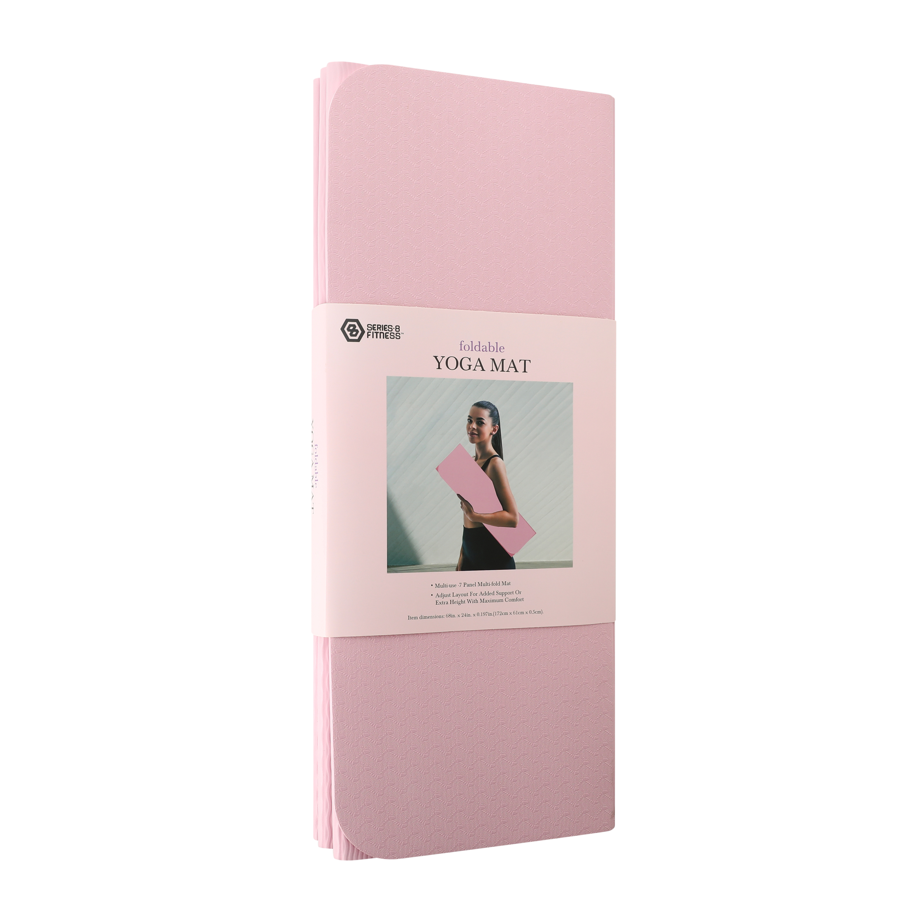 Series-8 Fitness™ Foldable Yoga Mat 69inx24in | Five Below