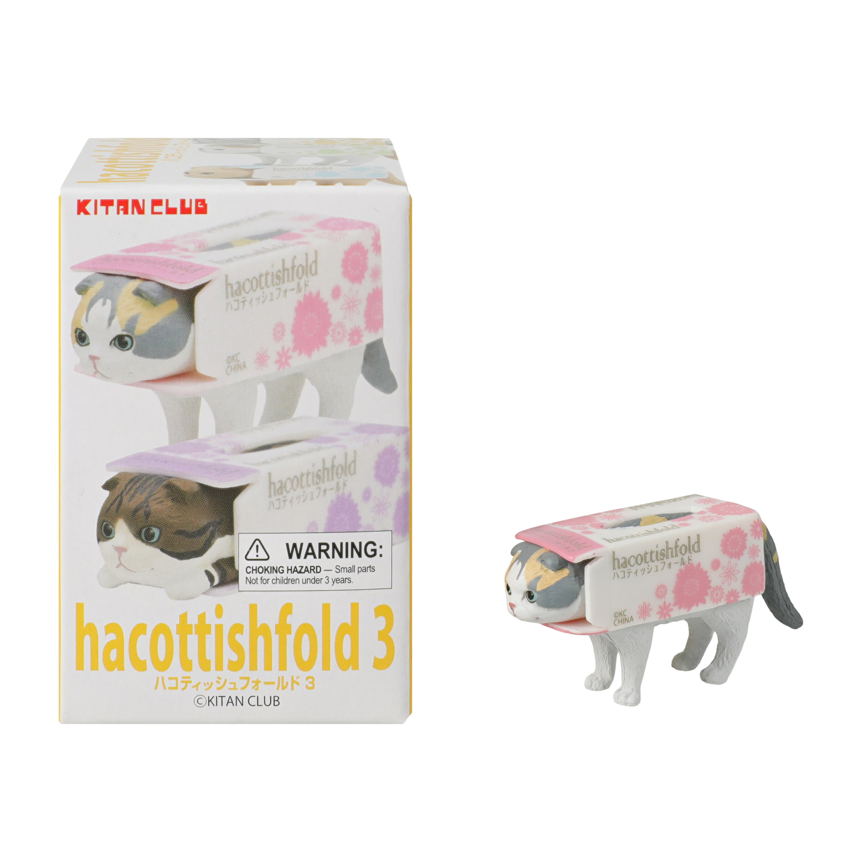 Kitan Club Hacottishfold 3 Blind Bag Toy (Styles May Vary)