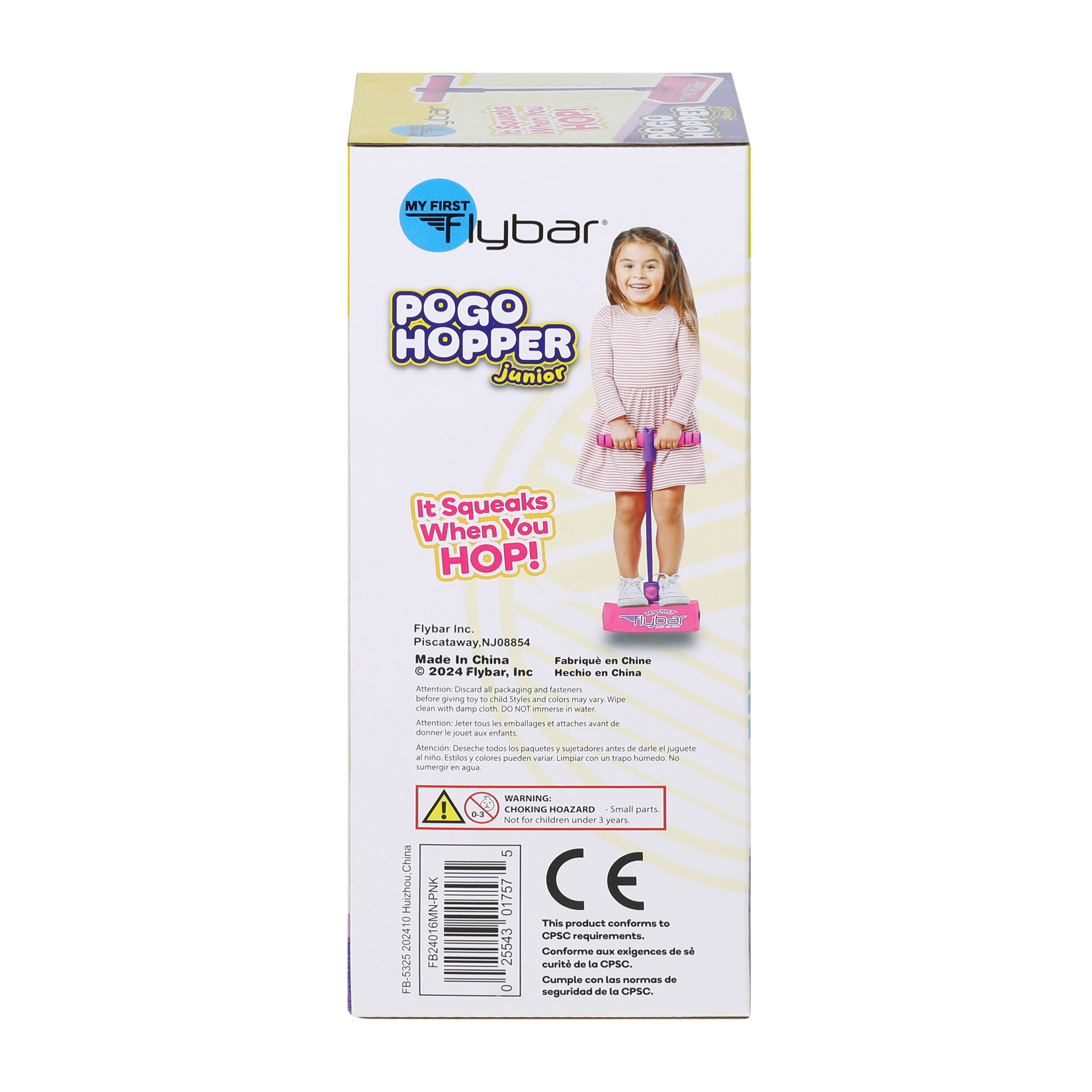 Flybar® Pink Junior Pogo Hopper
