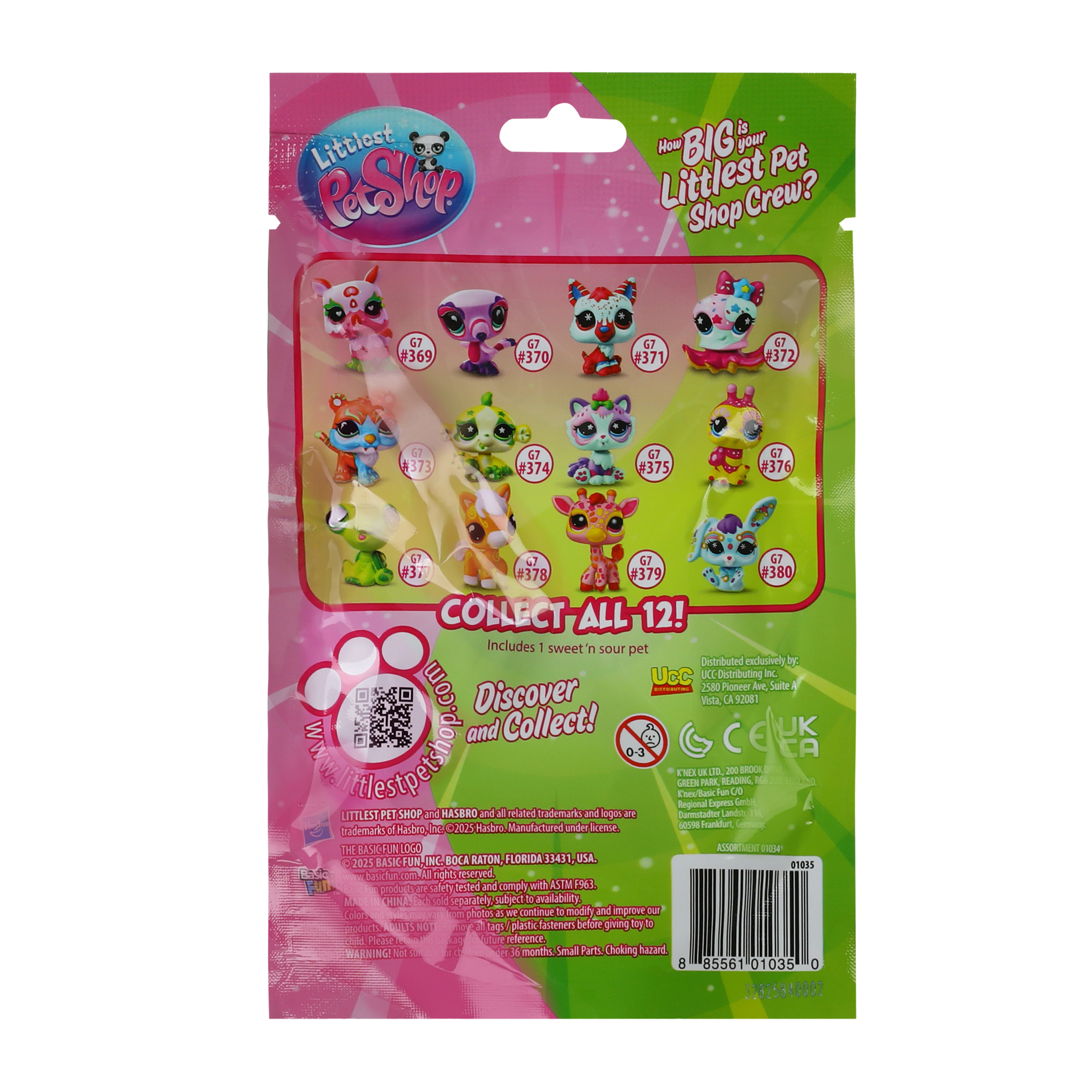 Littlest Pet Shop® Sweet 'N Sour Pet Figure (Styles May Vary)