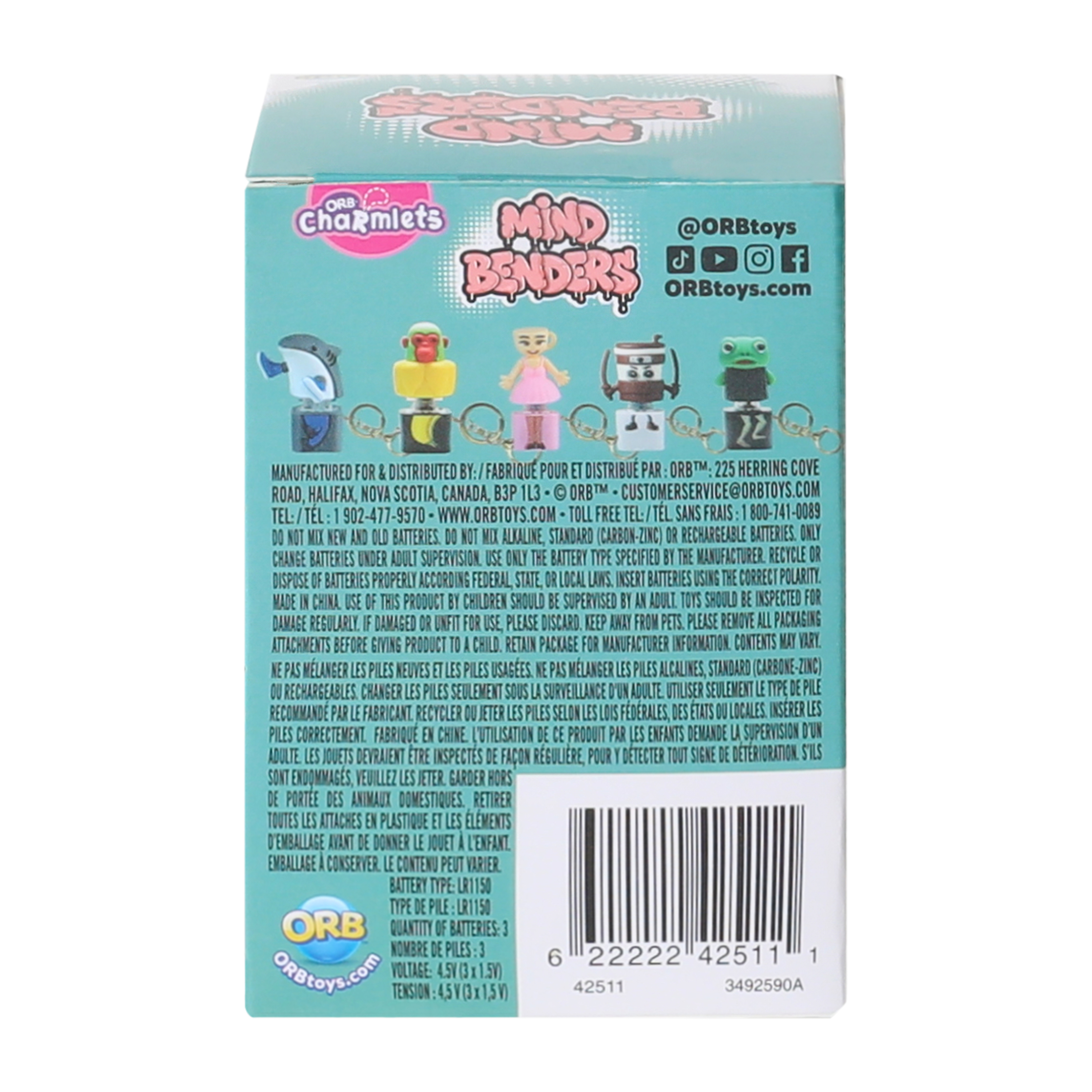 ORB™ Charmlets Mind Benders Toy (Styles May Vary)