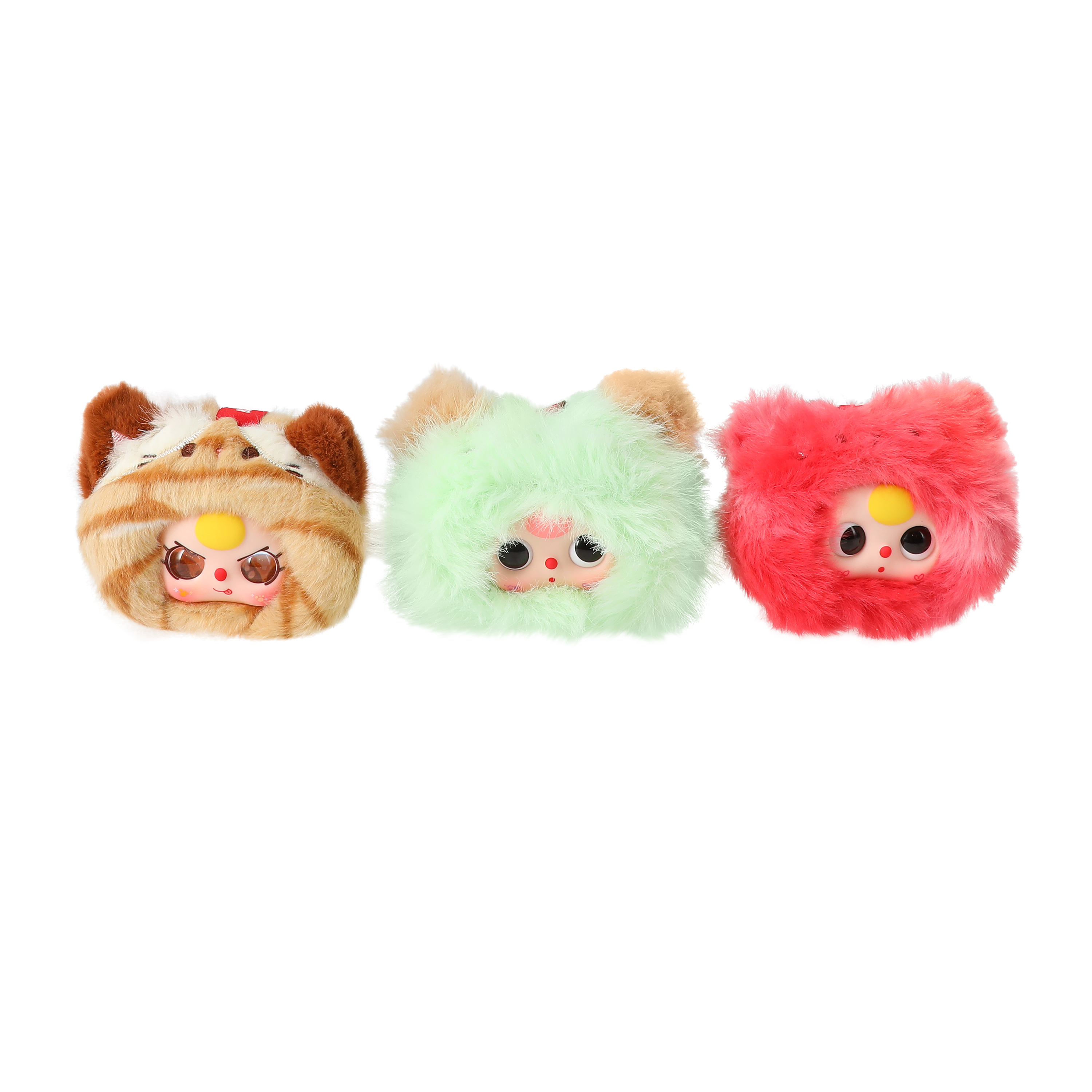 Baby Three Peat Cat Wardrobe Head V2 Toy (Styles May Vary)