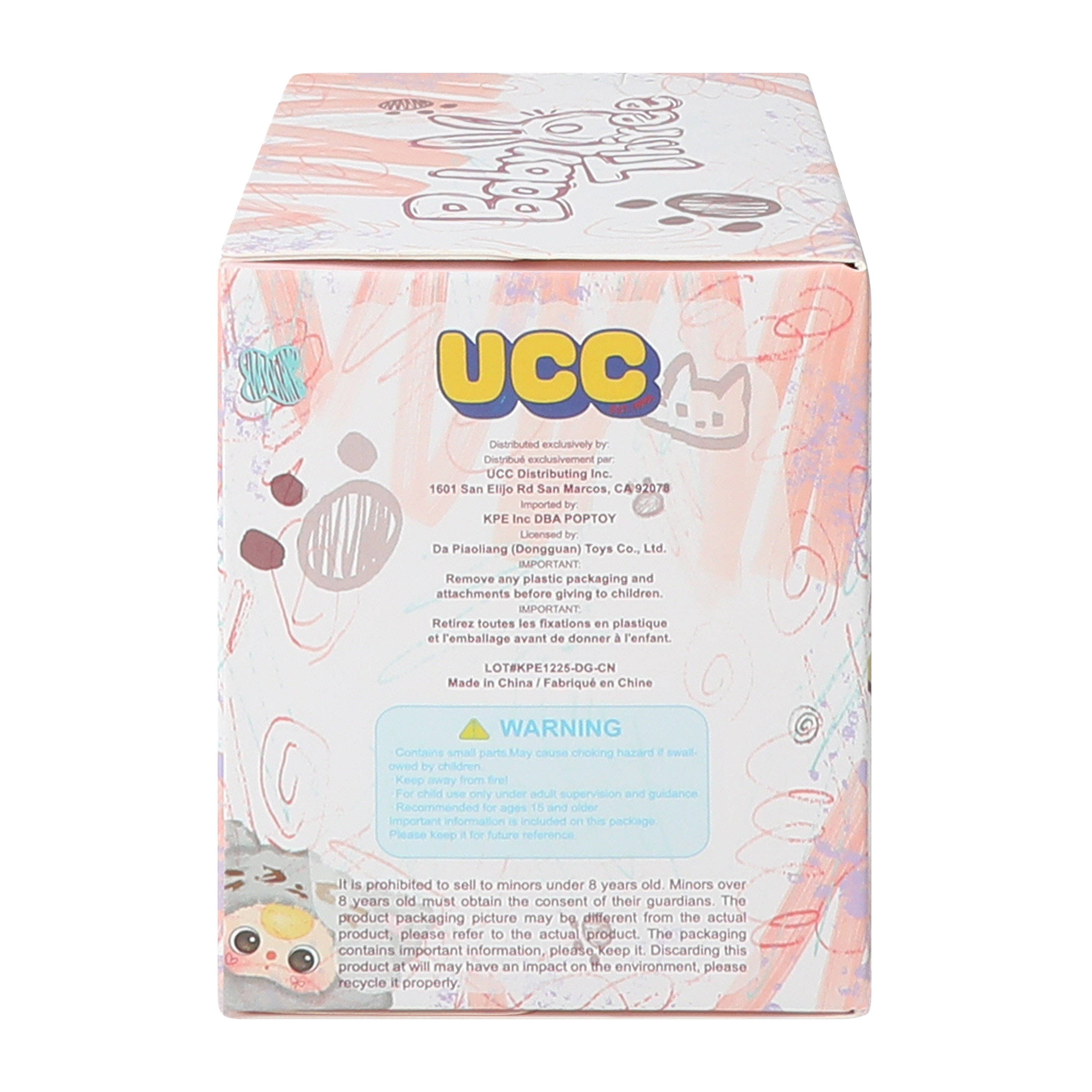 Baby Three Peat Cat Wardrobe Head V2 Toy (Styles May Vary)