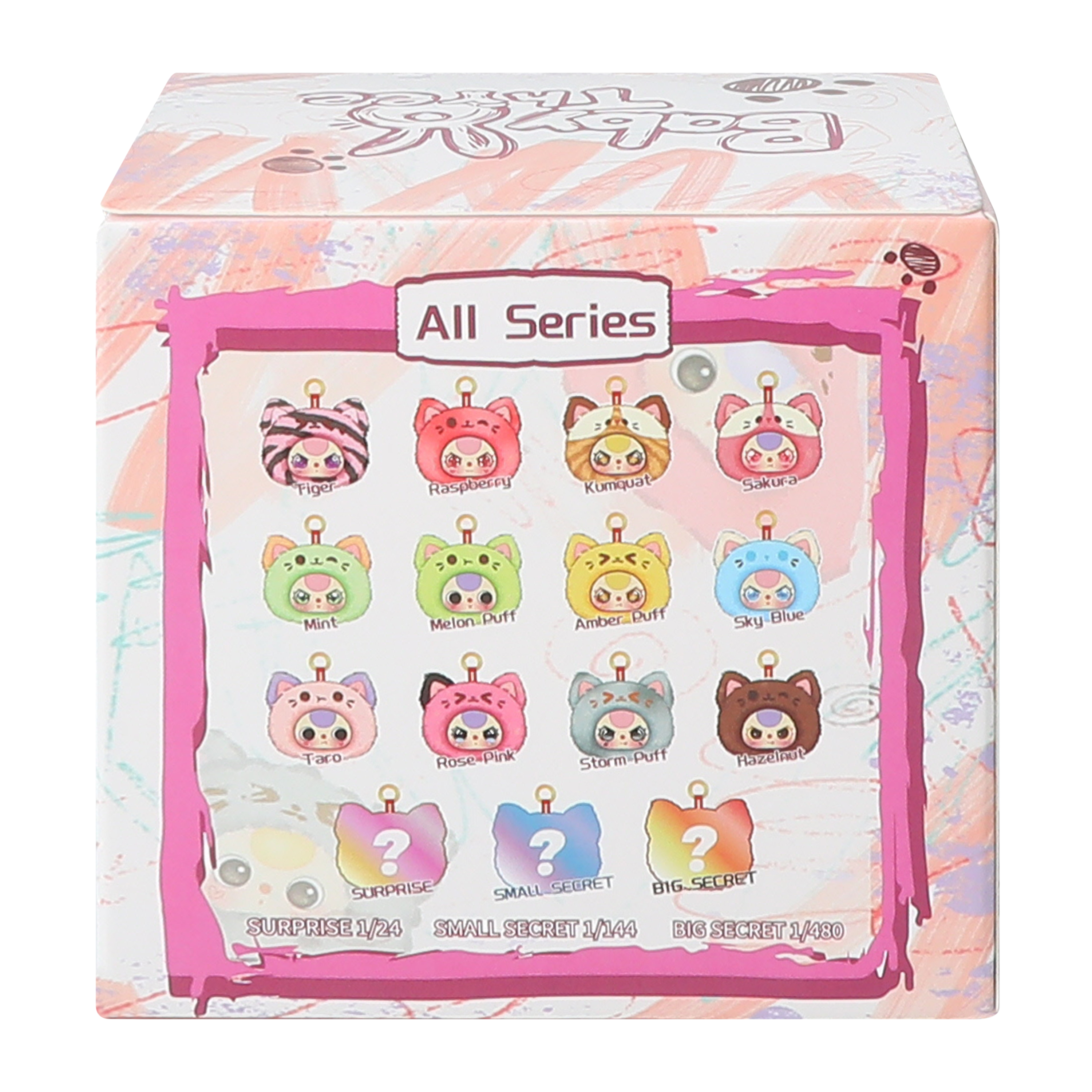 Baby Three Peat Cat Wardrobe Head V2 Toy (Styles May Vary)