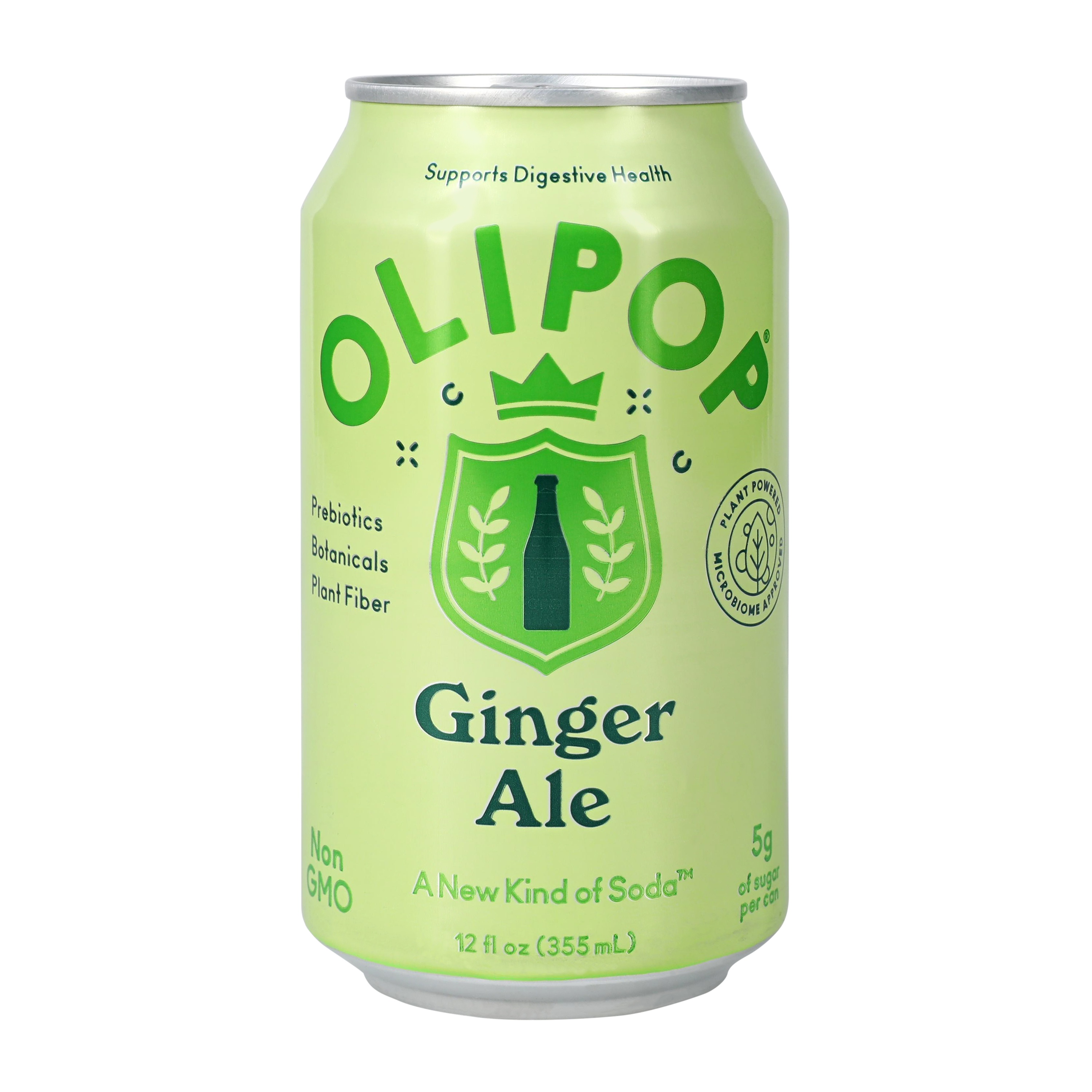 Olipop® Ginger Ale Soda 12oz