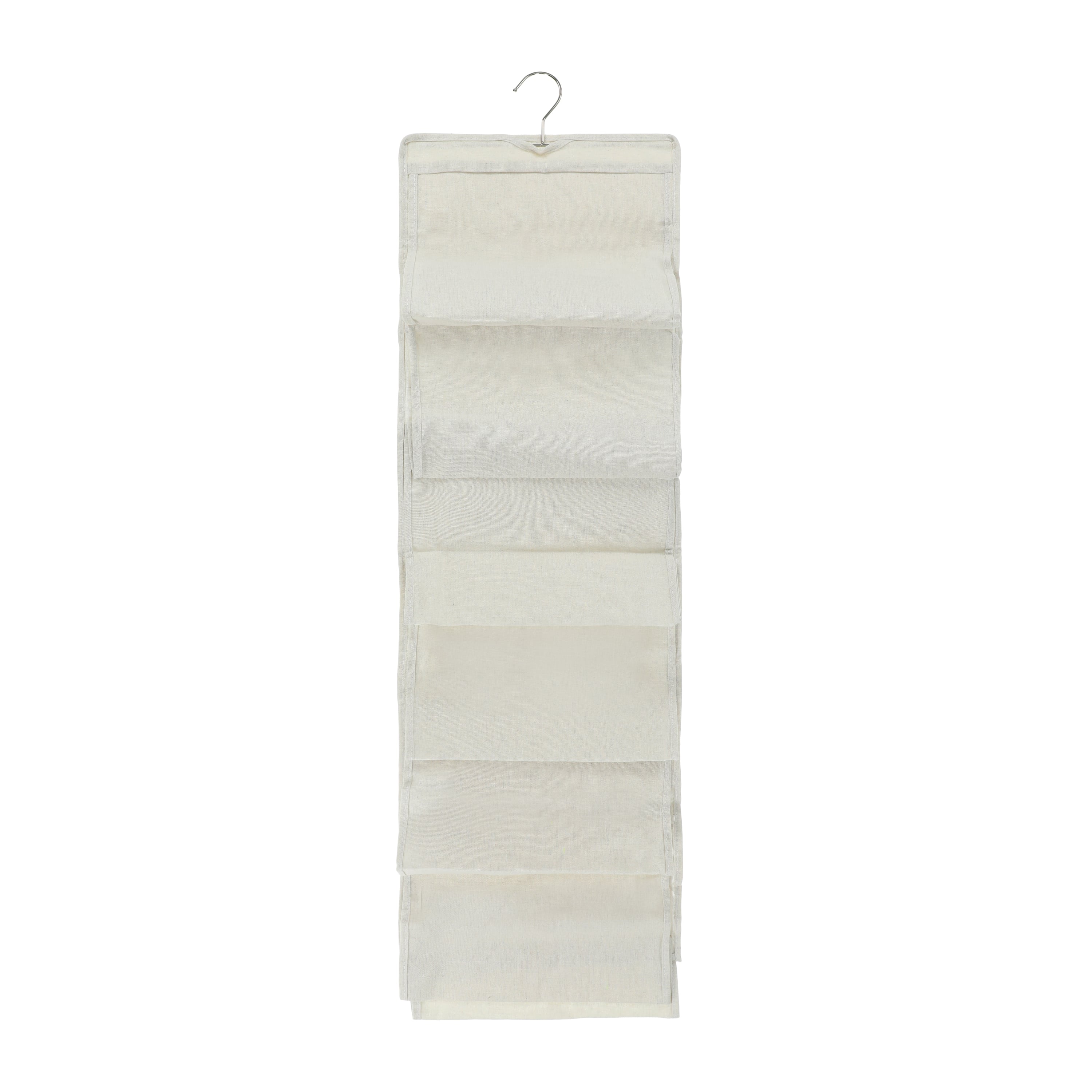 12-Pocket Hanging Shoe Organizer