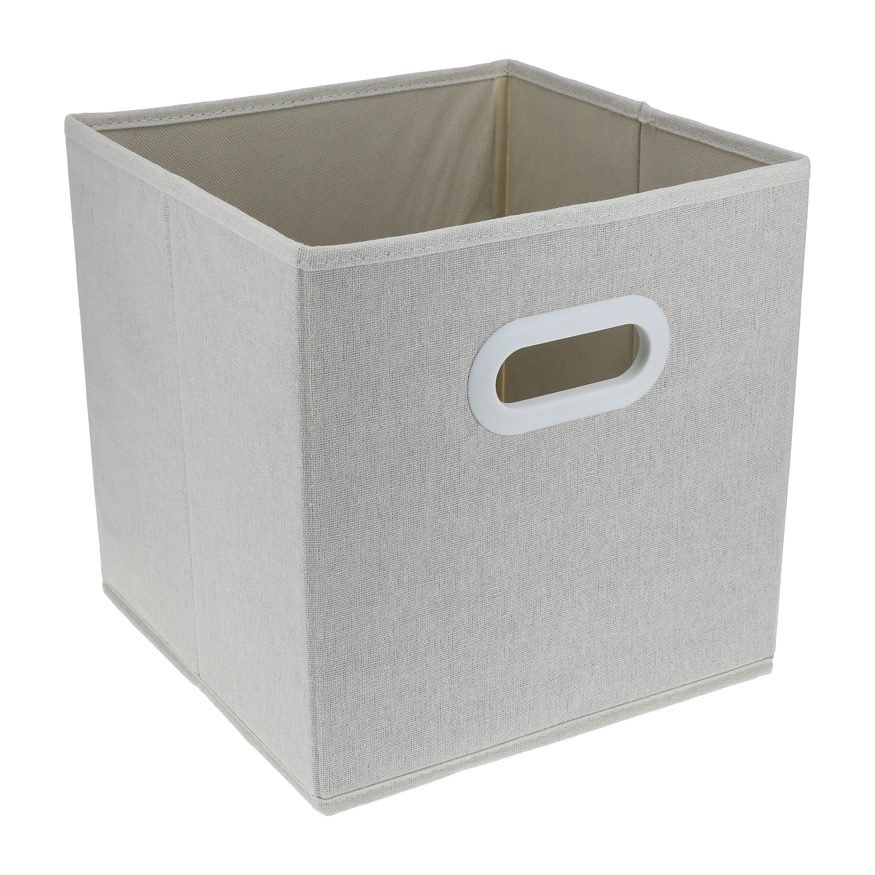 Linen Cube Storage Bins 2-Pack