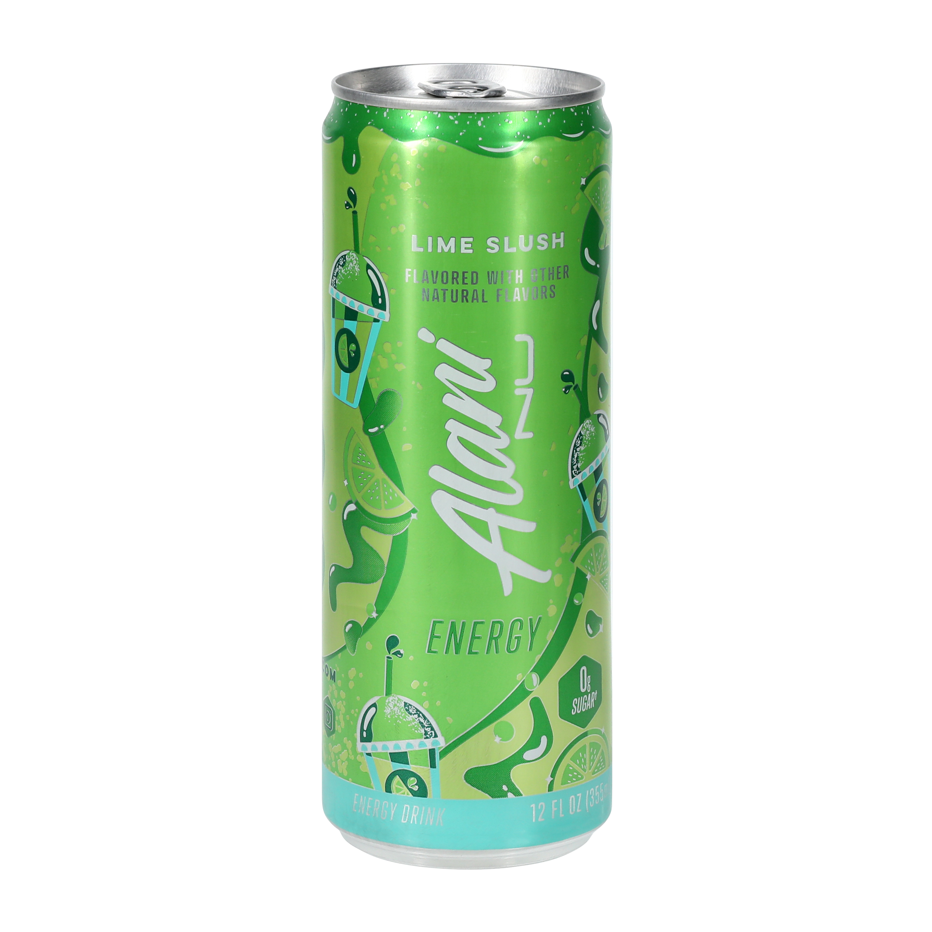 Alani Nu Lime Slush Energy Drink 12oz