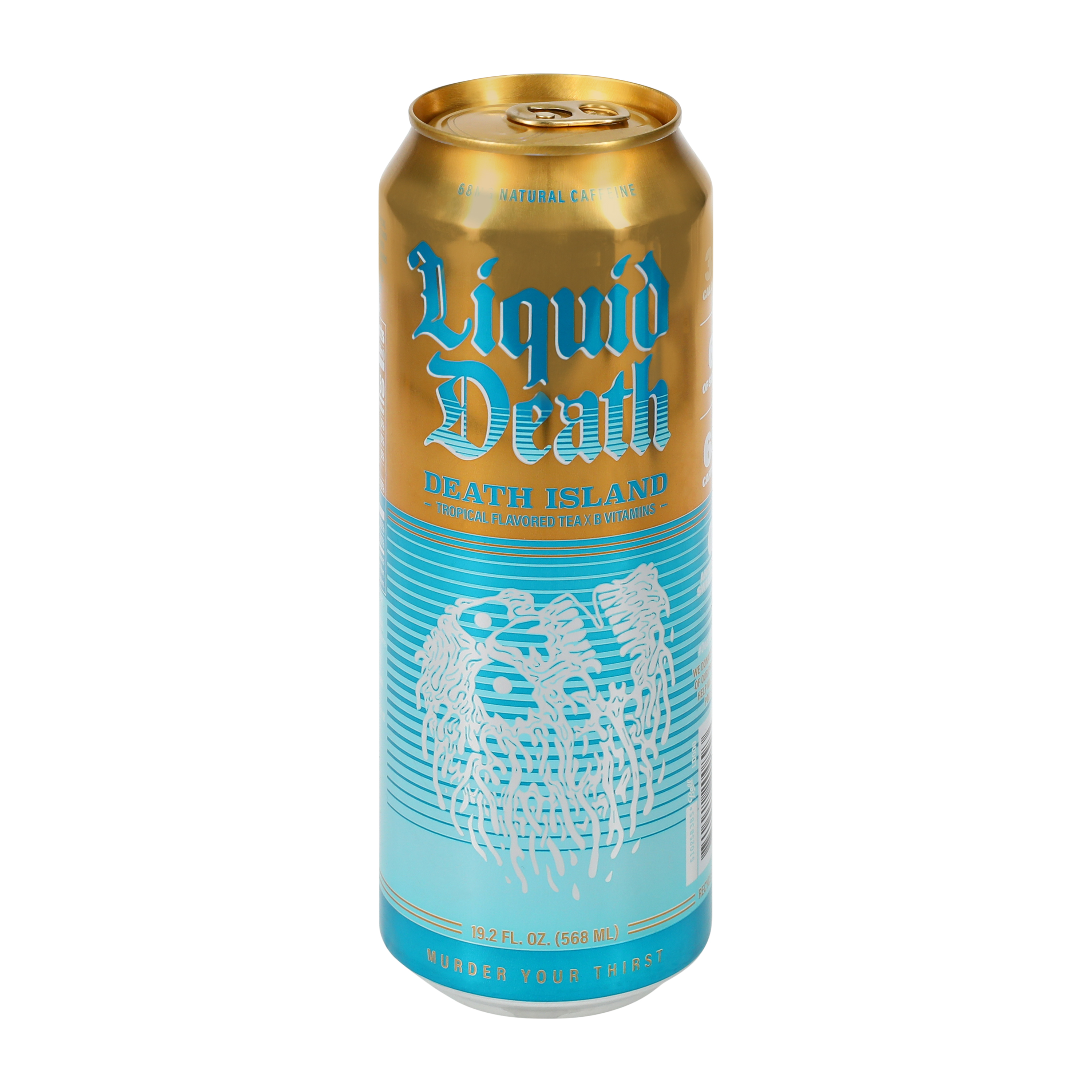 Liquid Death Death Island Tropical Flavored Tea 19.2oz