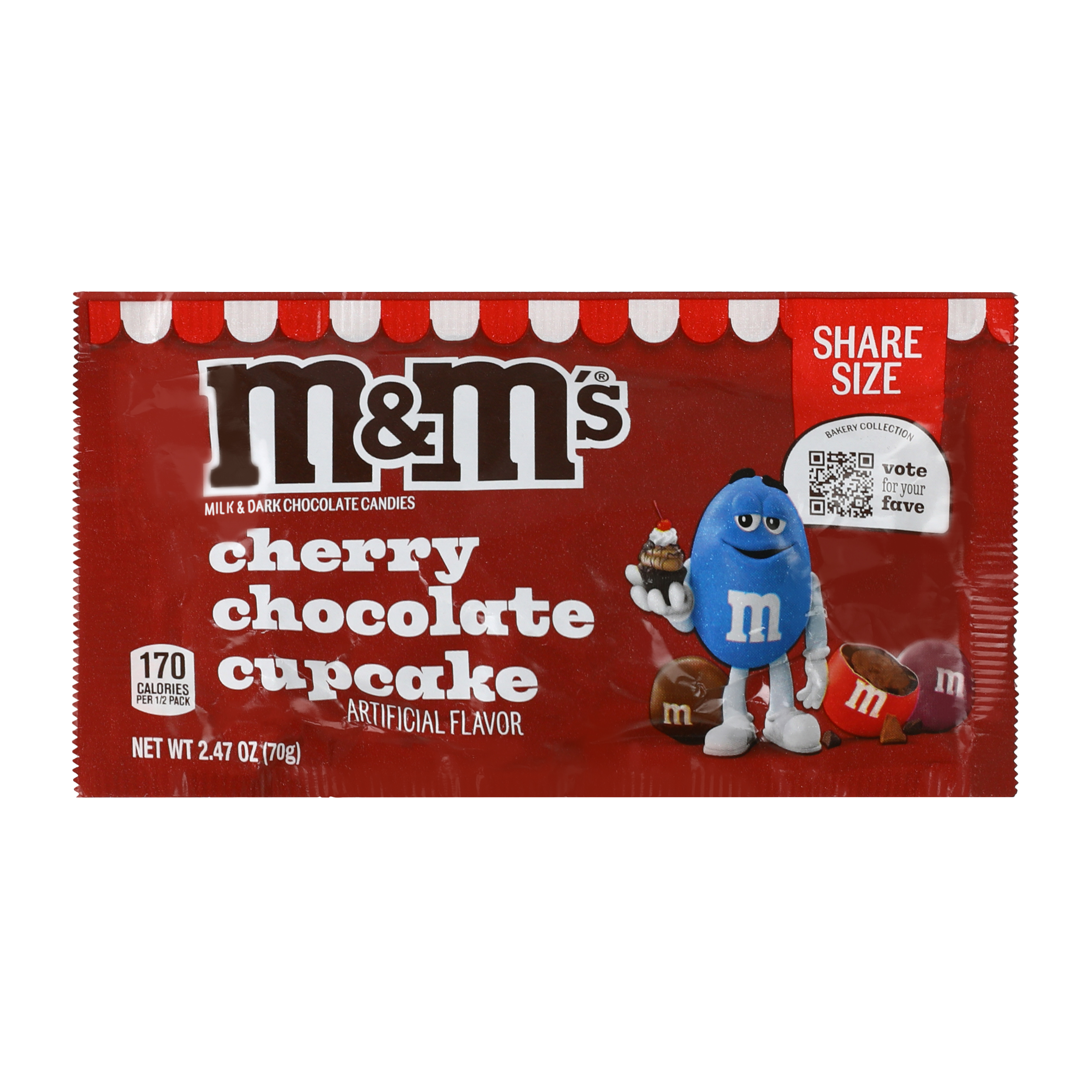 M&M's® Cherry Chocolate Cupcake Candies 2.4oz