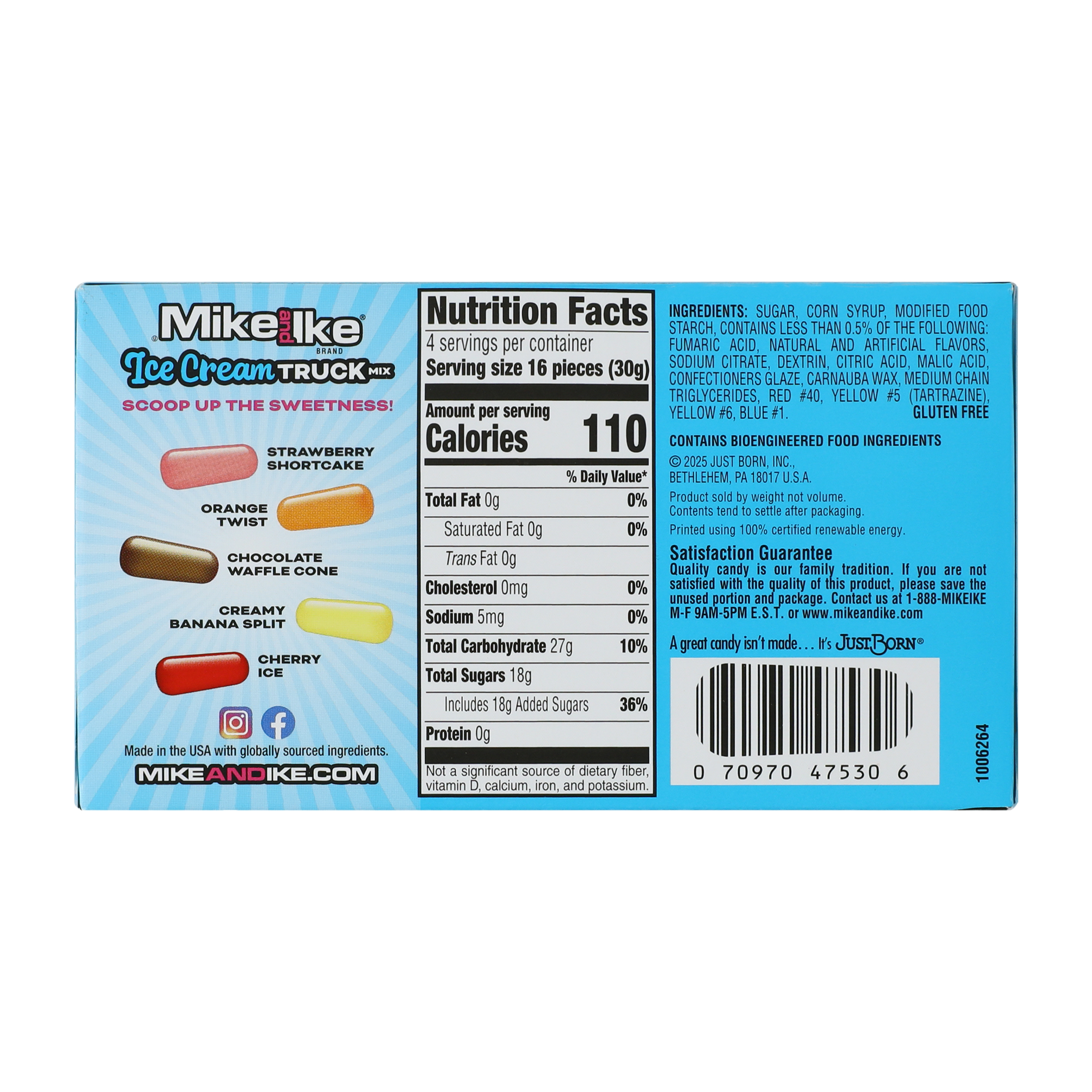 Mike And Ike® Ice Cream Truck Mix Candies 4.2oz