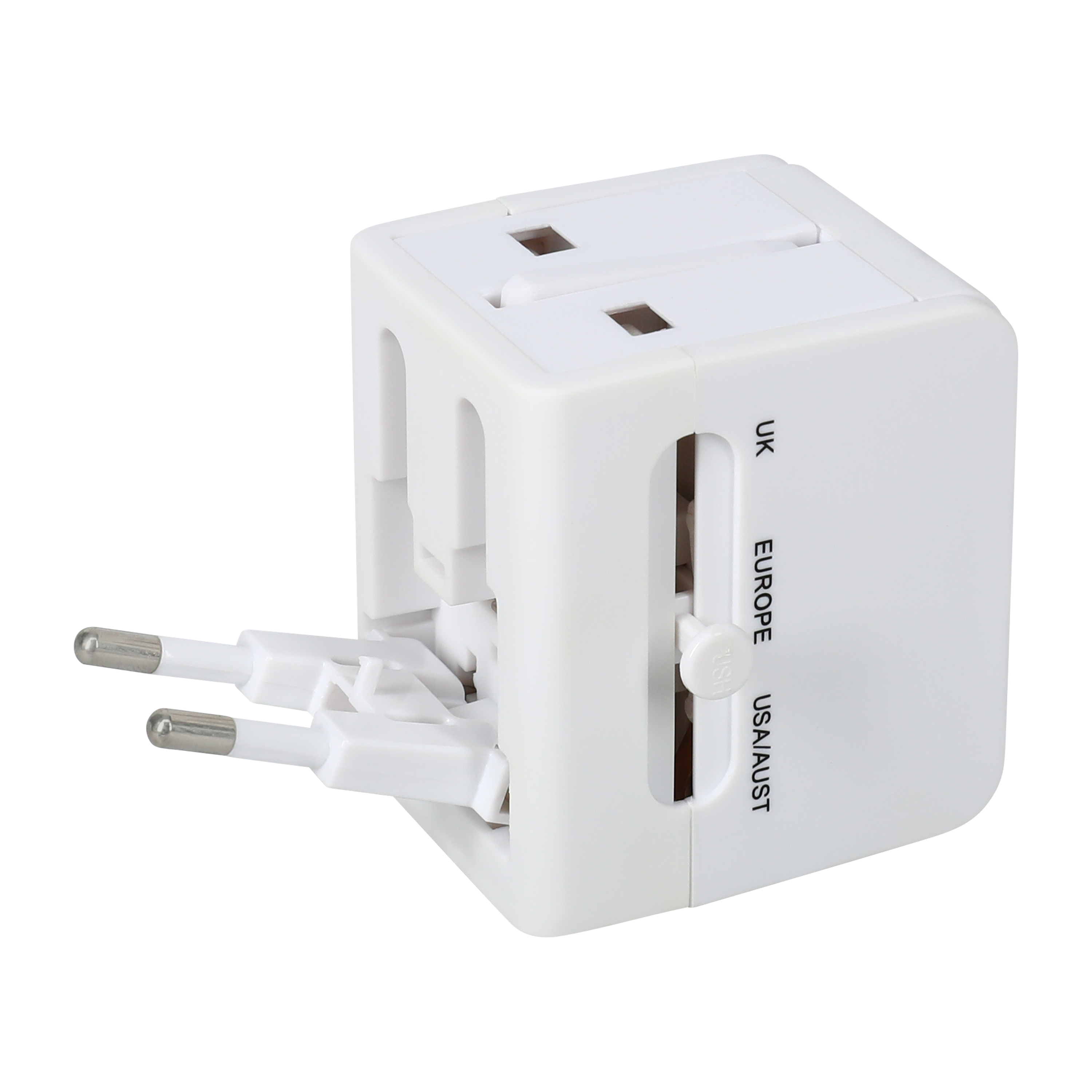 Travel Adapter With Portable Case