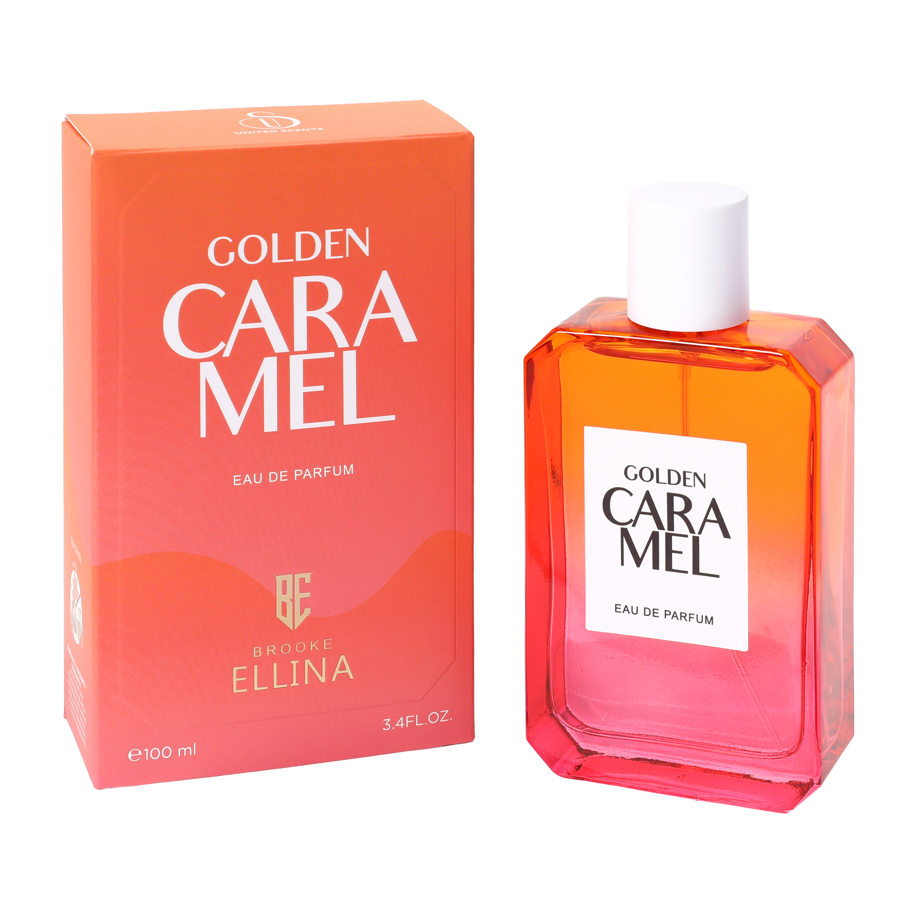 Brooke Ellina Golden Caramel Eau De Parfum 3.4oz