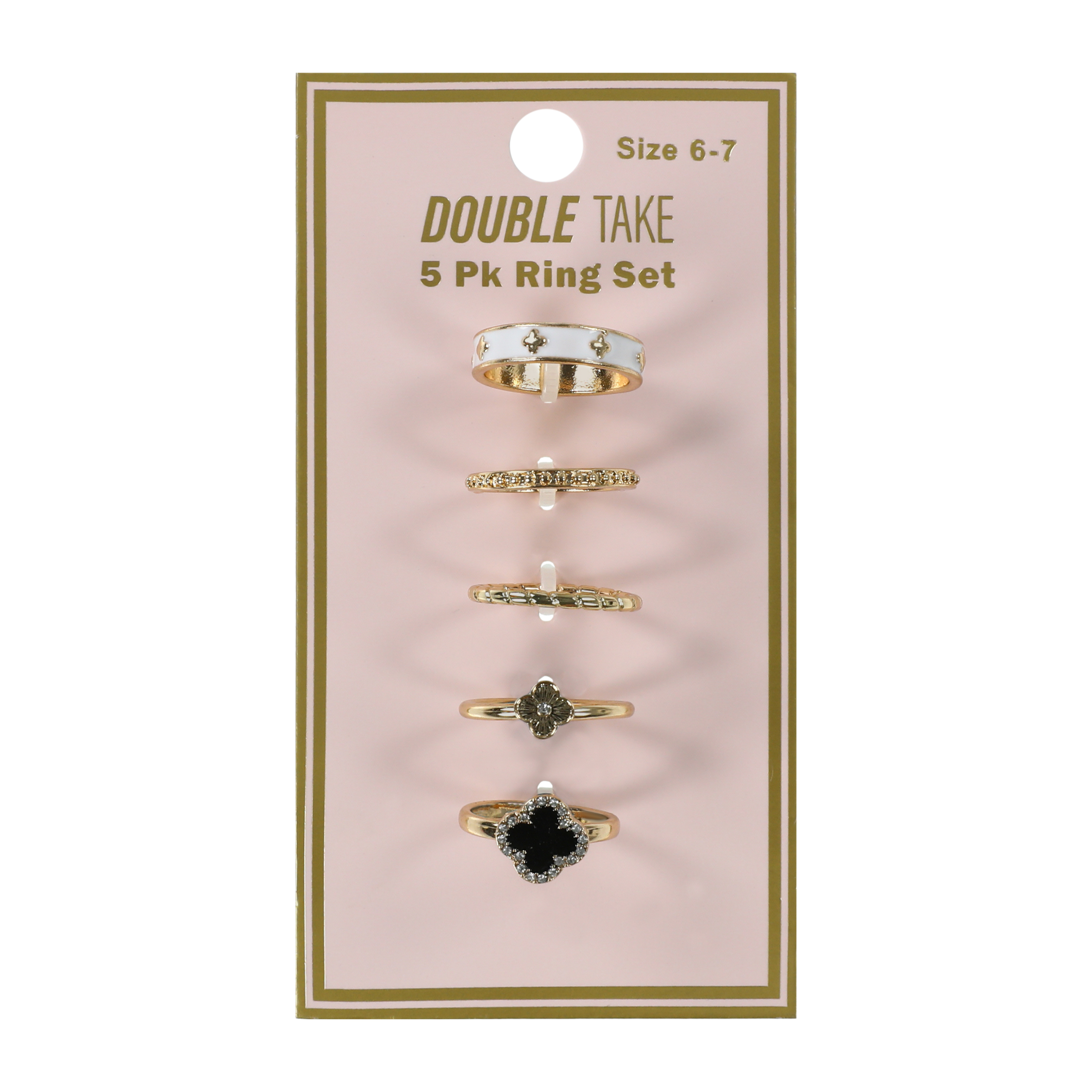 Double Take Ring Set 5-Pack