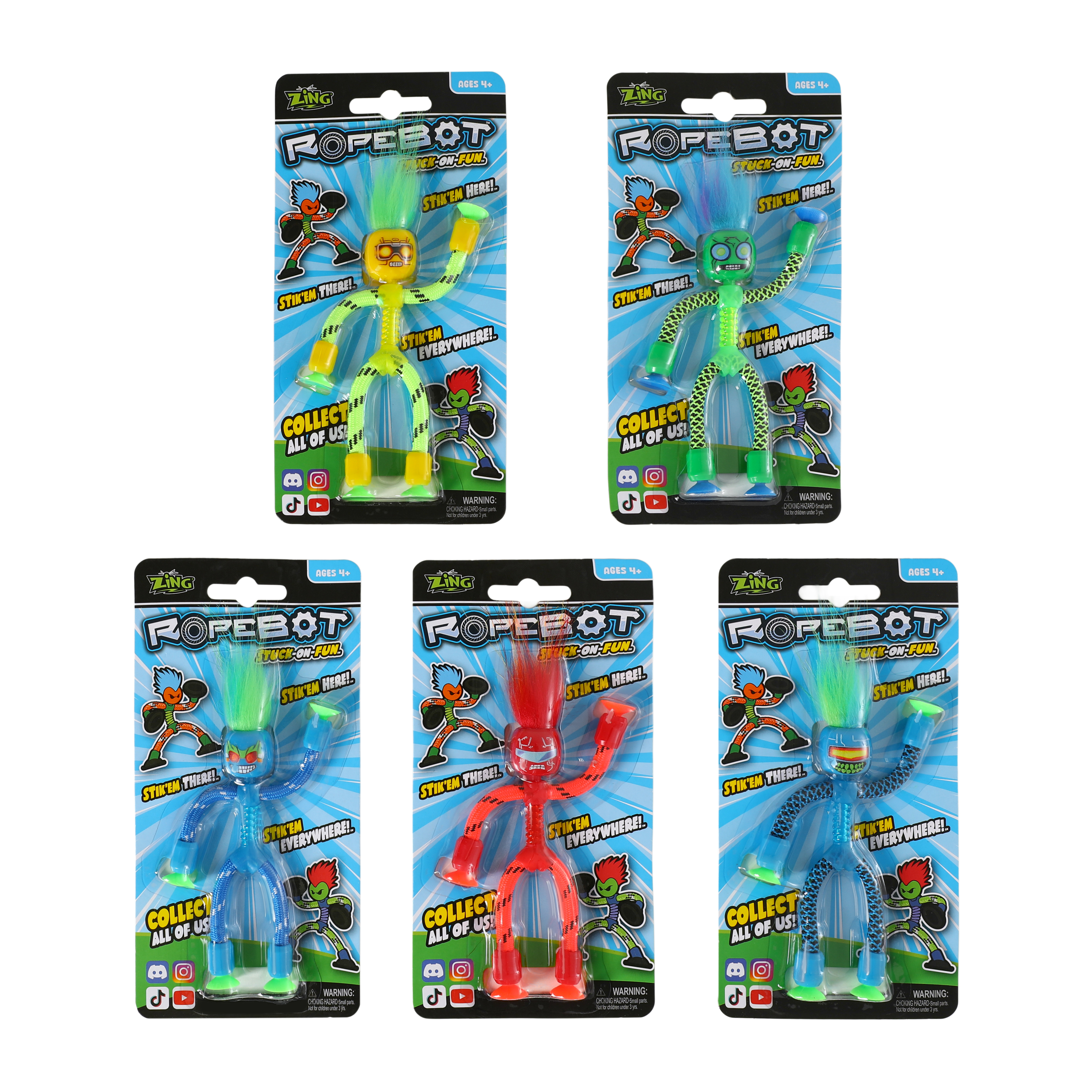 Zing™ Ropebot Toy (Styles May Vary)