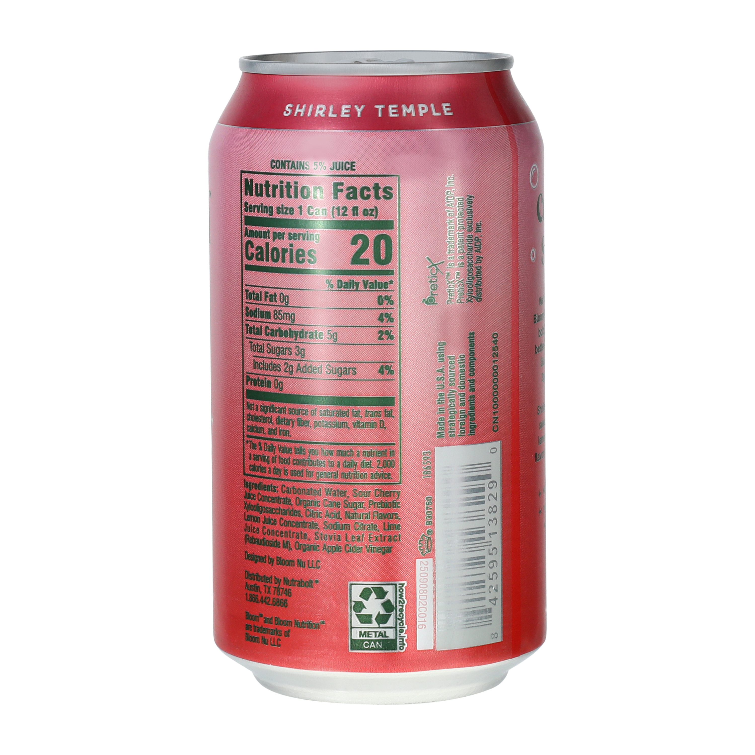 Bloom™ Shirley Temple Pop Soda 12oz