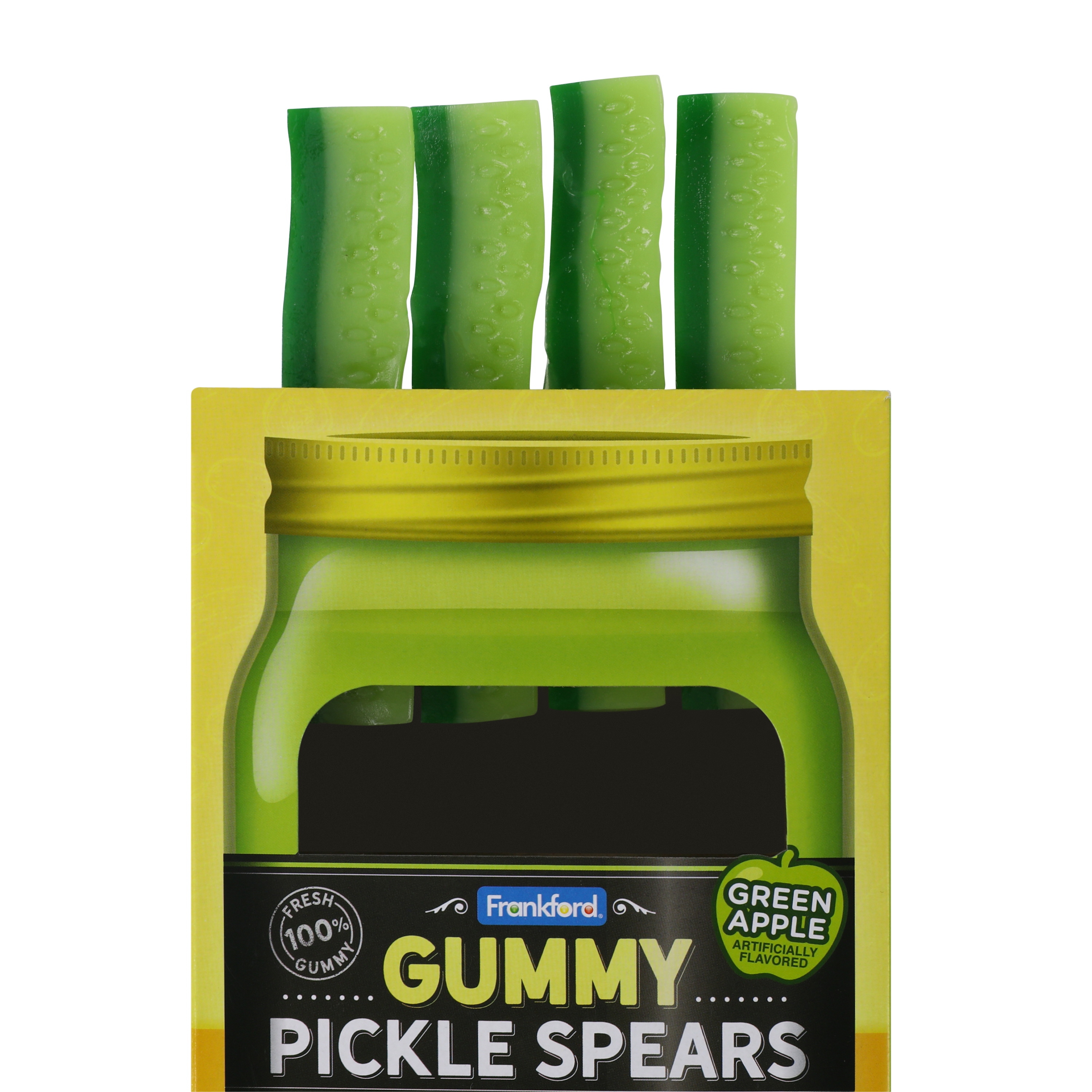 Gummy Pickle Spears Candy 5.3oz
