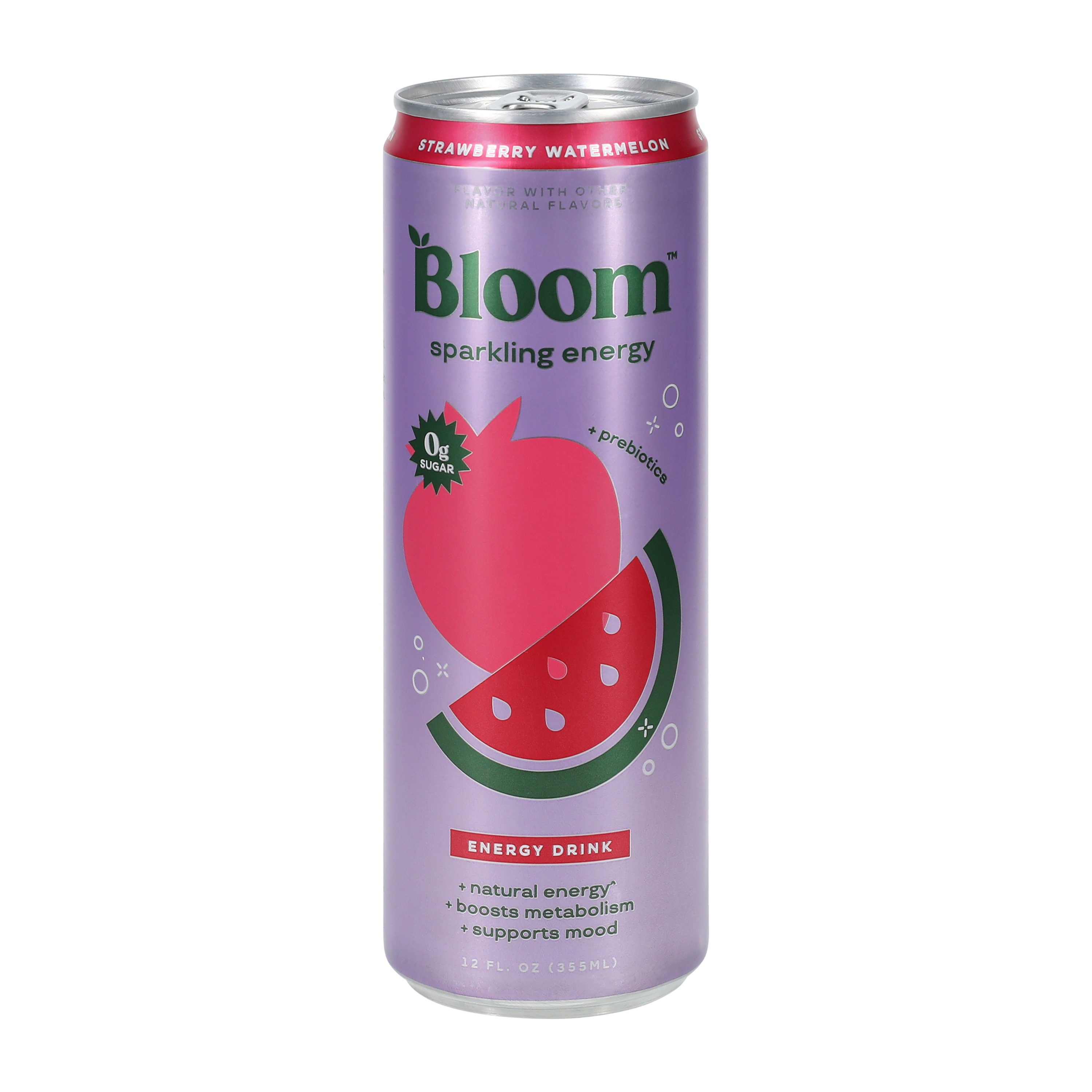 Bloom™ Strawberry Watermelon Sparkling Energy Drink 12oz