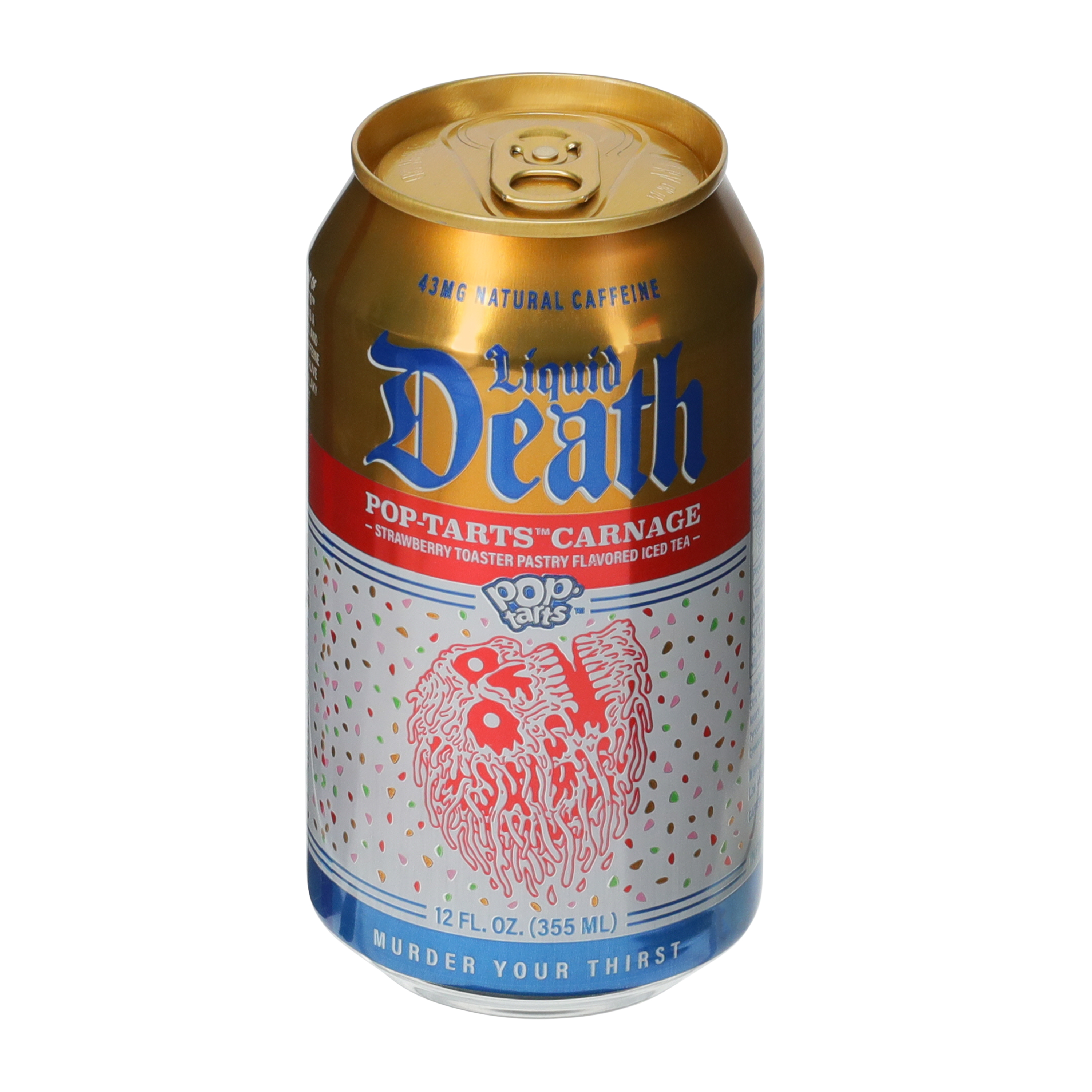 Liquid Death Pop-Tarts™ Carnage Flavored Iced Tea 12oz