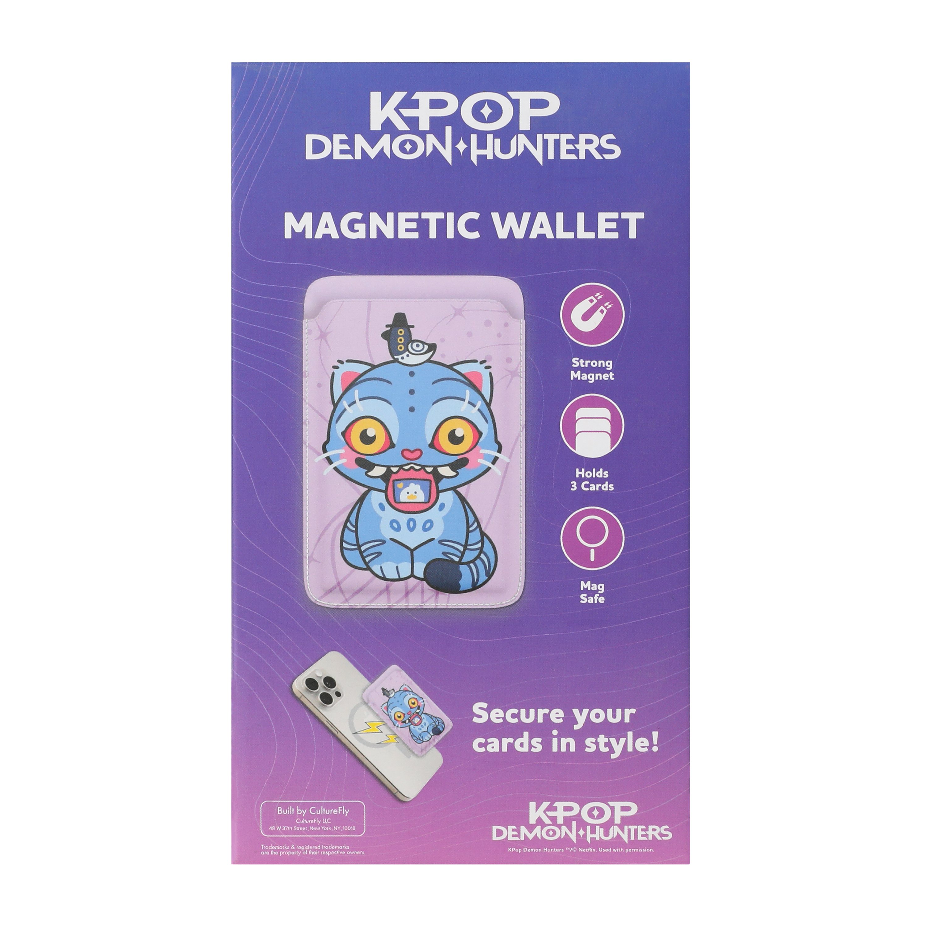 Netflix K-Pop Demon Hunters Phone Magnetic Wallet