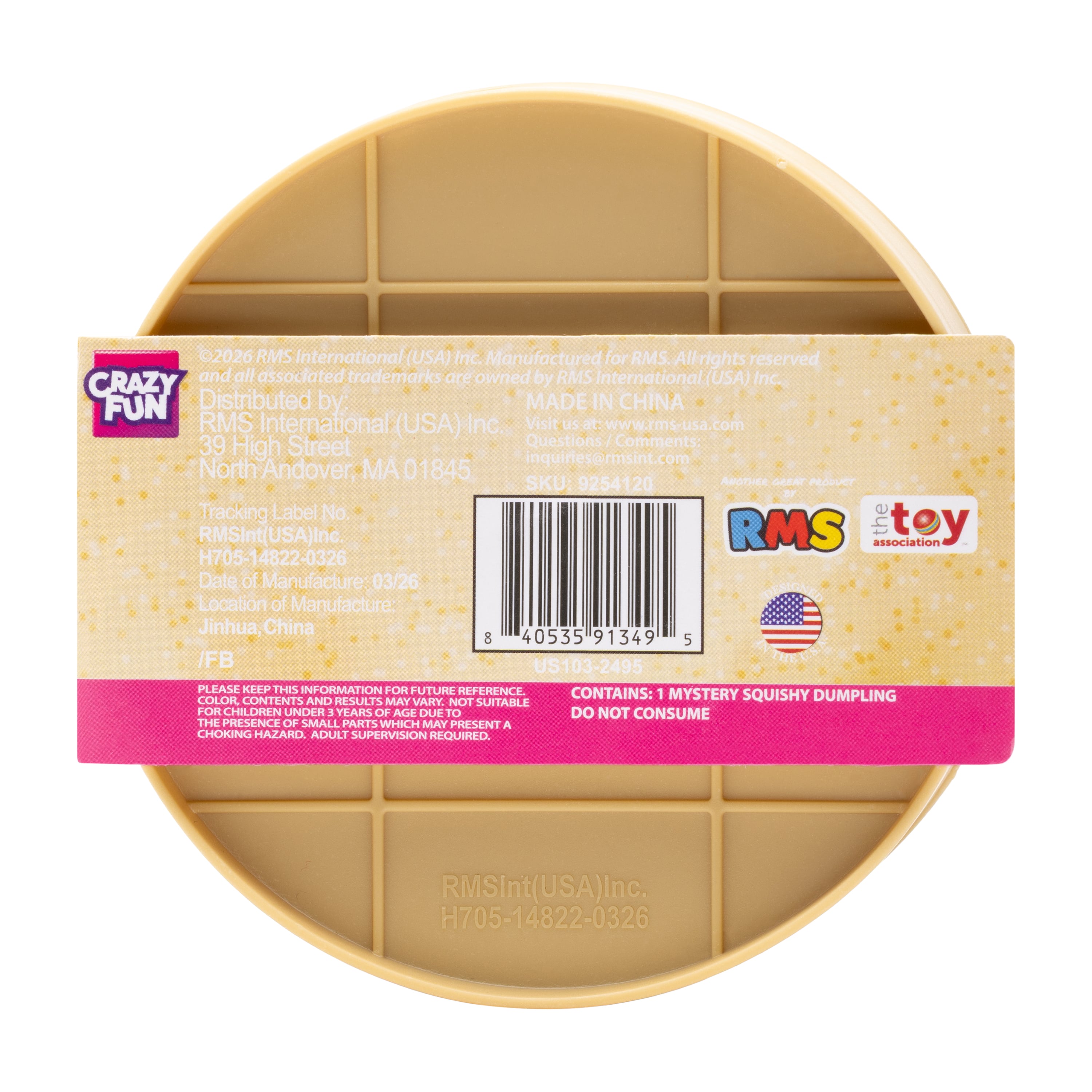 Crazy Fun® Mystery Seashell Squishy Bun Set