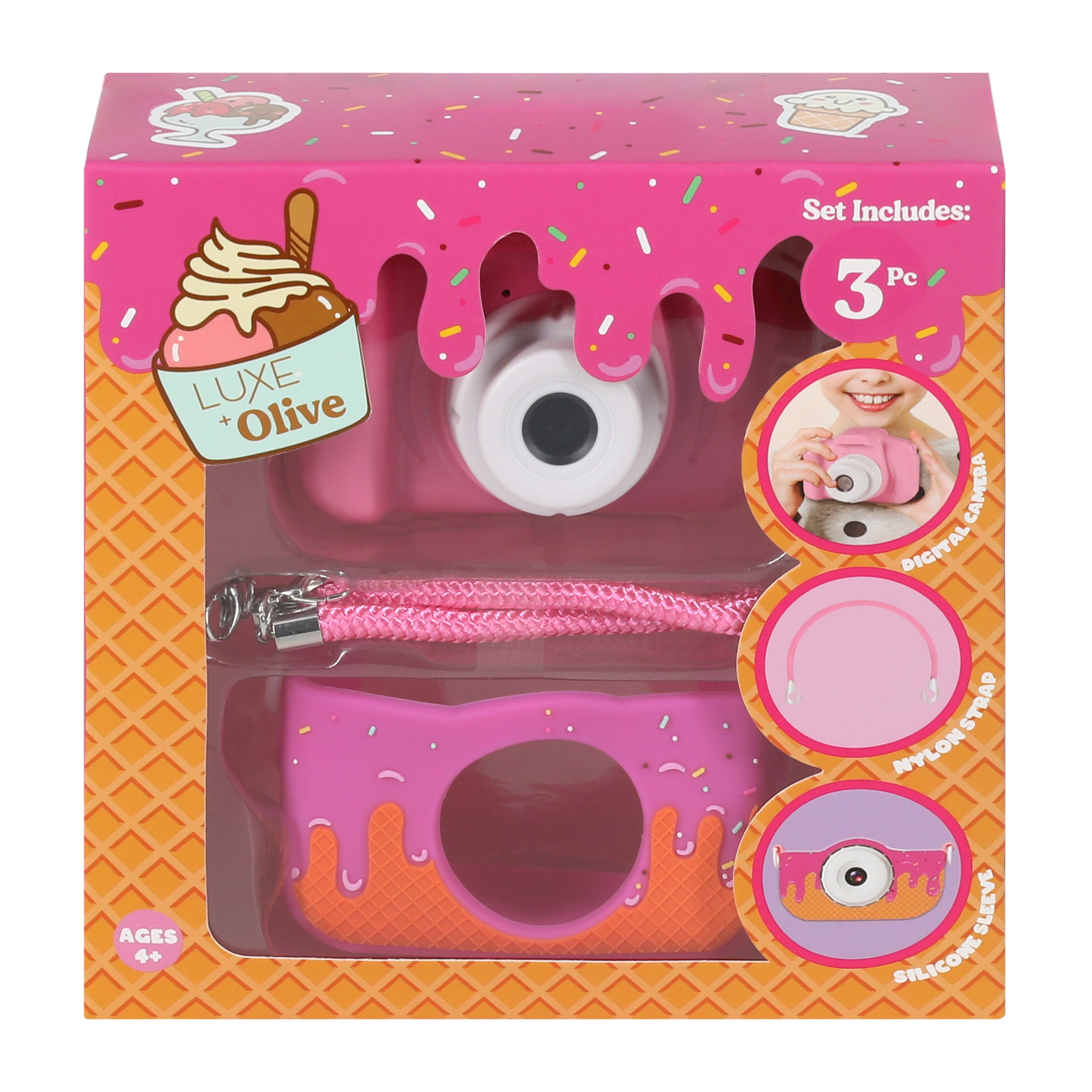 Luxe + Olive Ice Cream Digital Camera Set