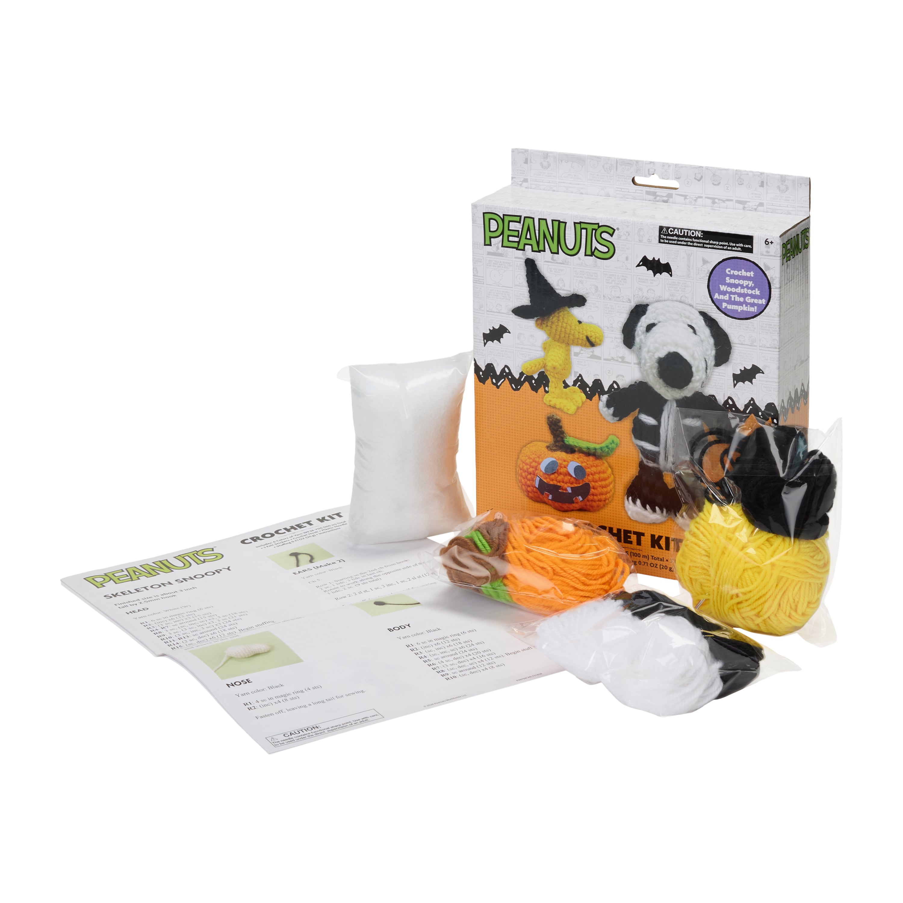 Peanuts® Halloween Crochet Kit | Five Below