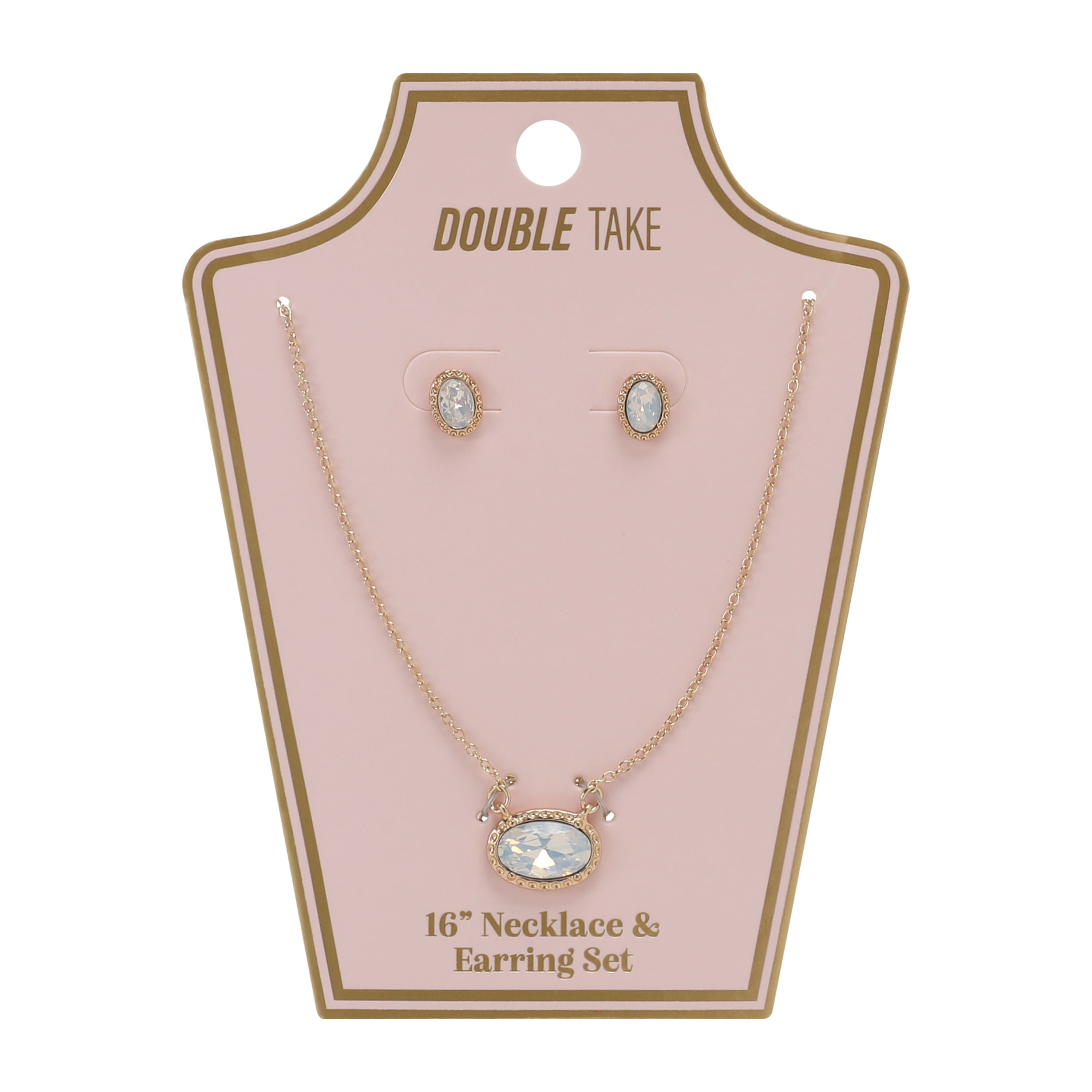 Set Collar y Aretes Redondos 16in. El toque jevi pa tu pinta! 2